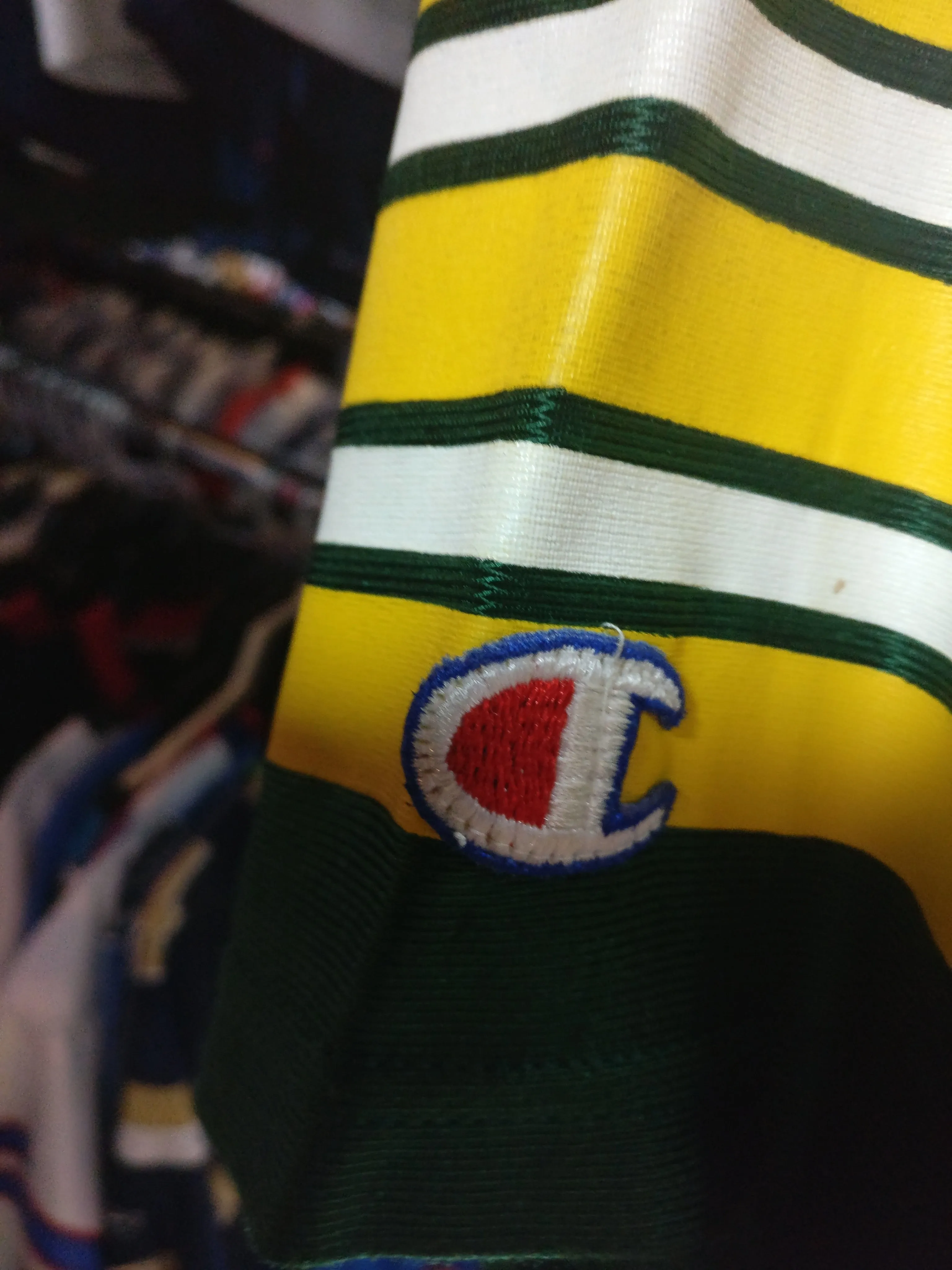 Vintage #4 BRETT FAVRE Green Bay Packers NFL Champion Jersey 6-8