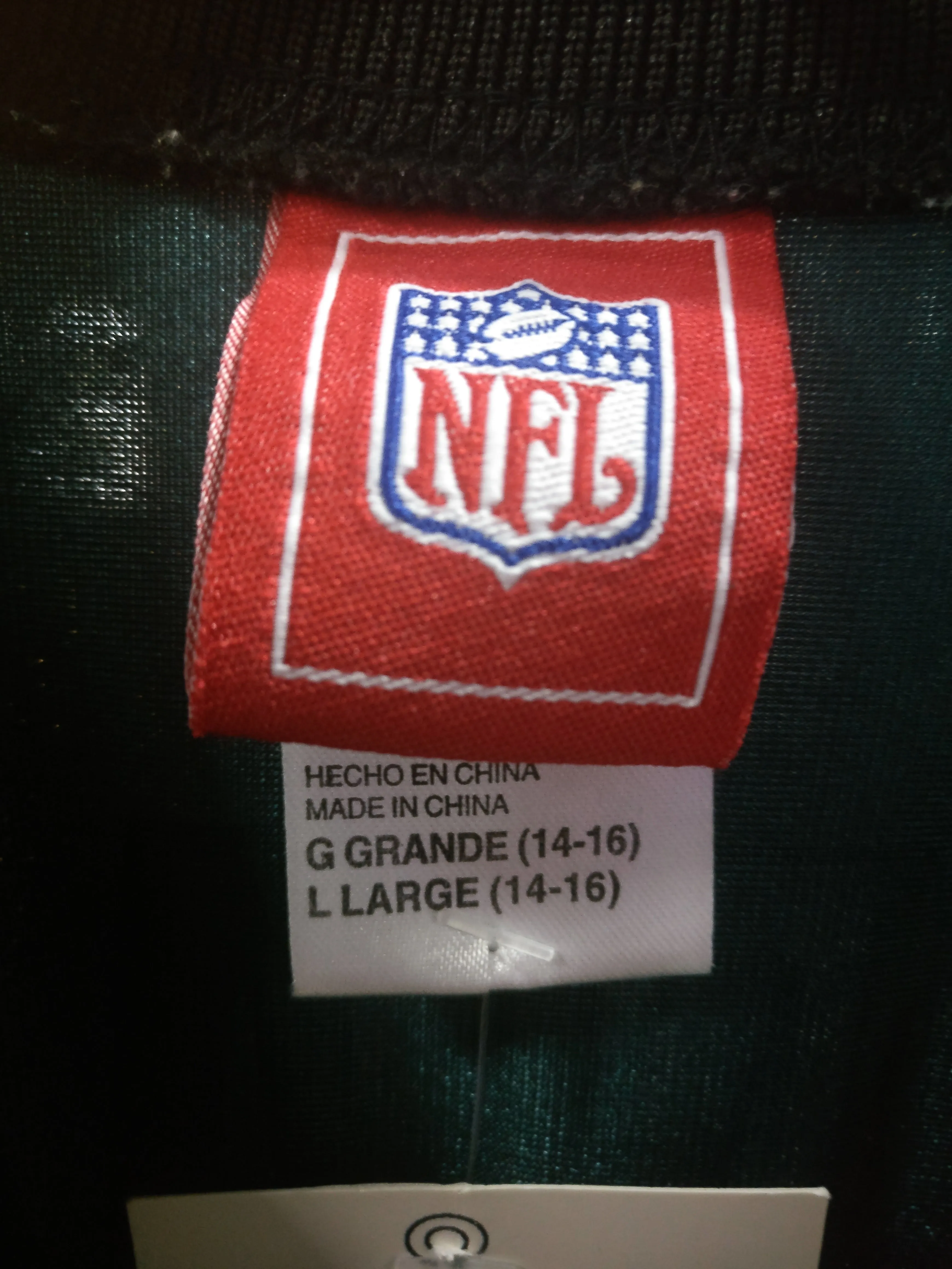 Vintage #5 DONOVAN McNABB Philadelphia Eagles NFL Reebok Jersey YL