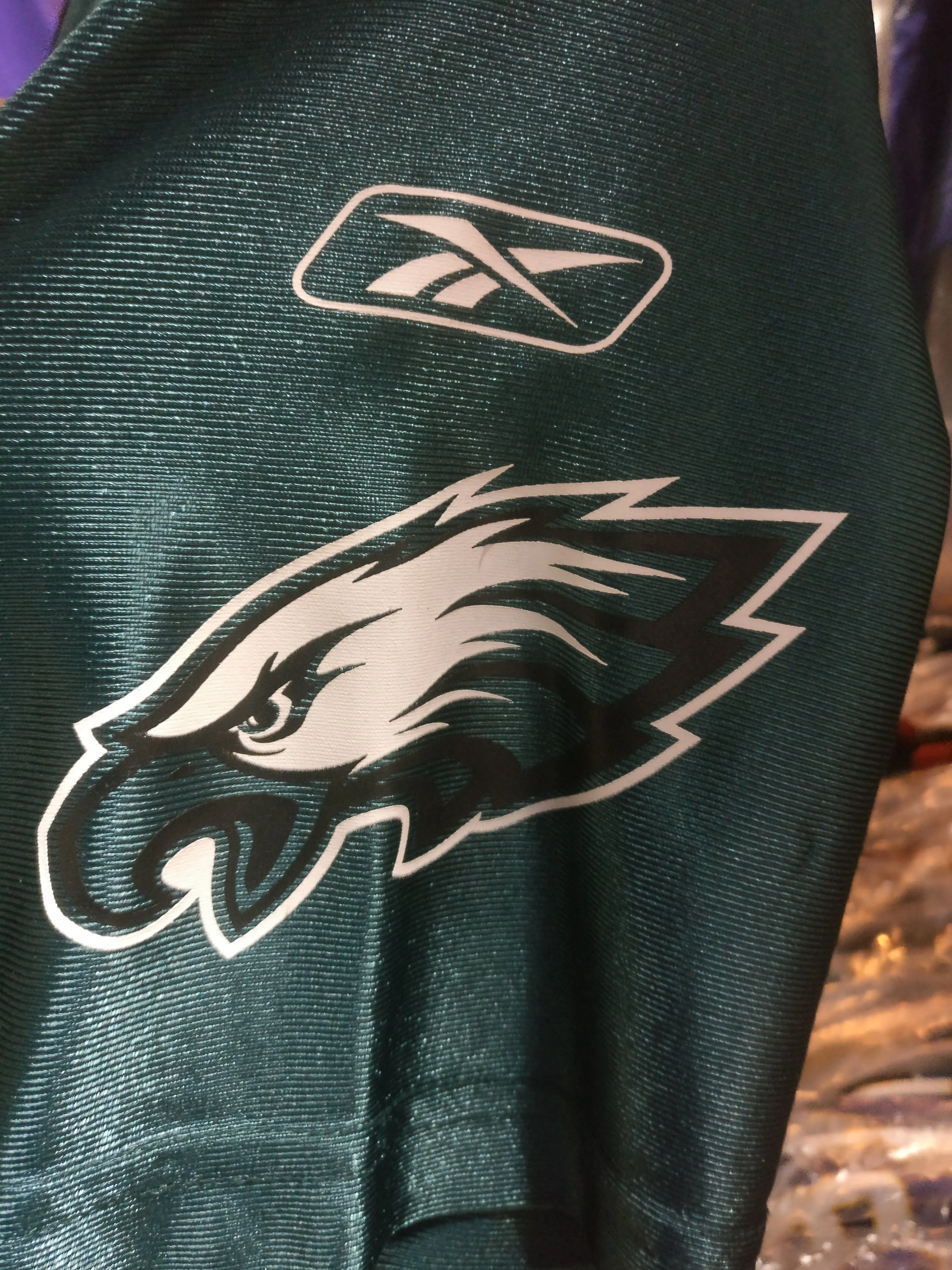 Vintage #5 DONOVAN McNABB Philadelphia Eagles NFL Reebok Jersey YL