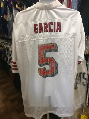 Vintage #5 JEFF GARCIA San Francisco 49ers NFL Reebok Jersey XL