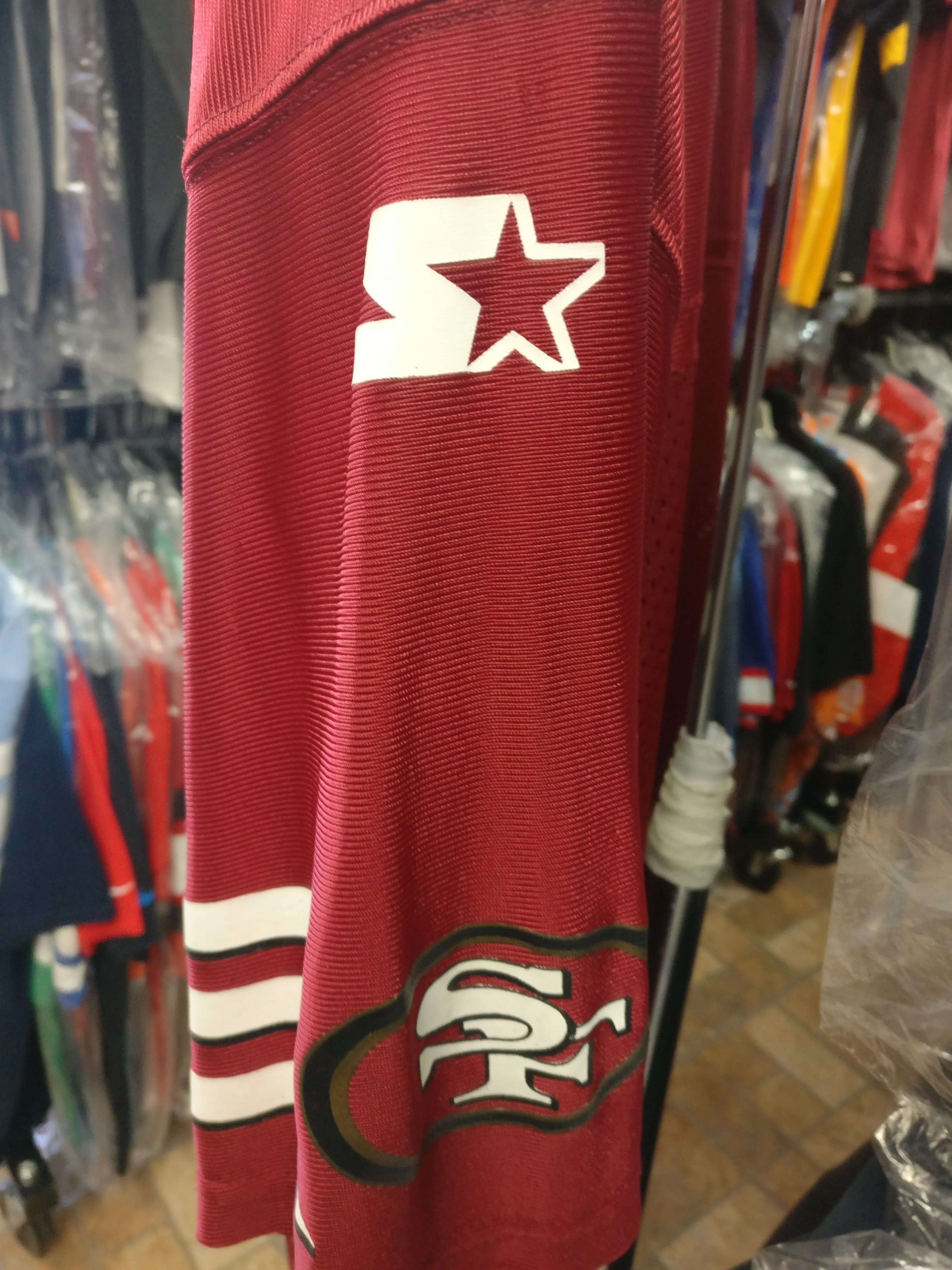 Vintage #8 STEVE YOUNG San Francisco 49ers NFL Starter Jersey YXL