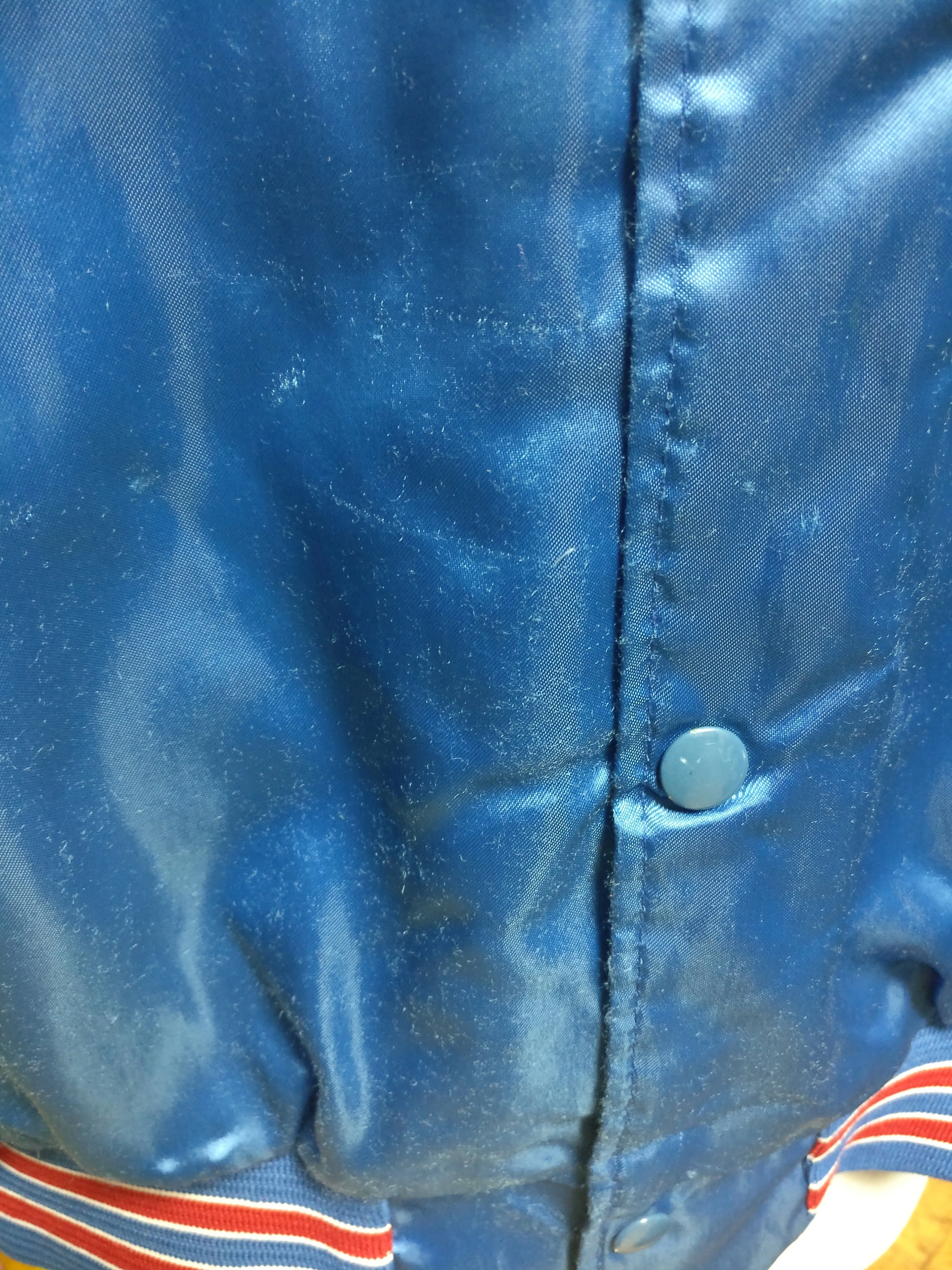 Vintage 80s BUFFALO BILLS  NFL Chalk Line Nylon Jacket XXL