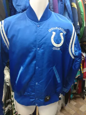 Vintage 80s INDIANAPOLIS COLTS NFL Starter Nylon Jacket M