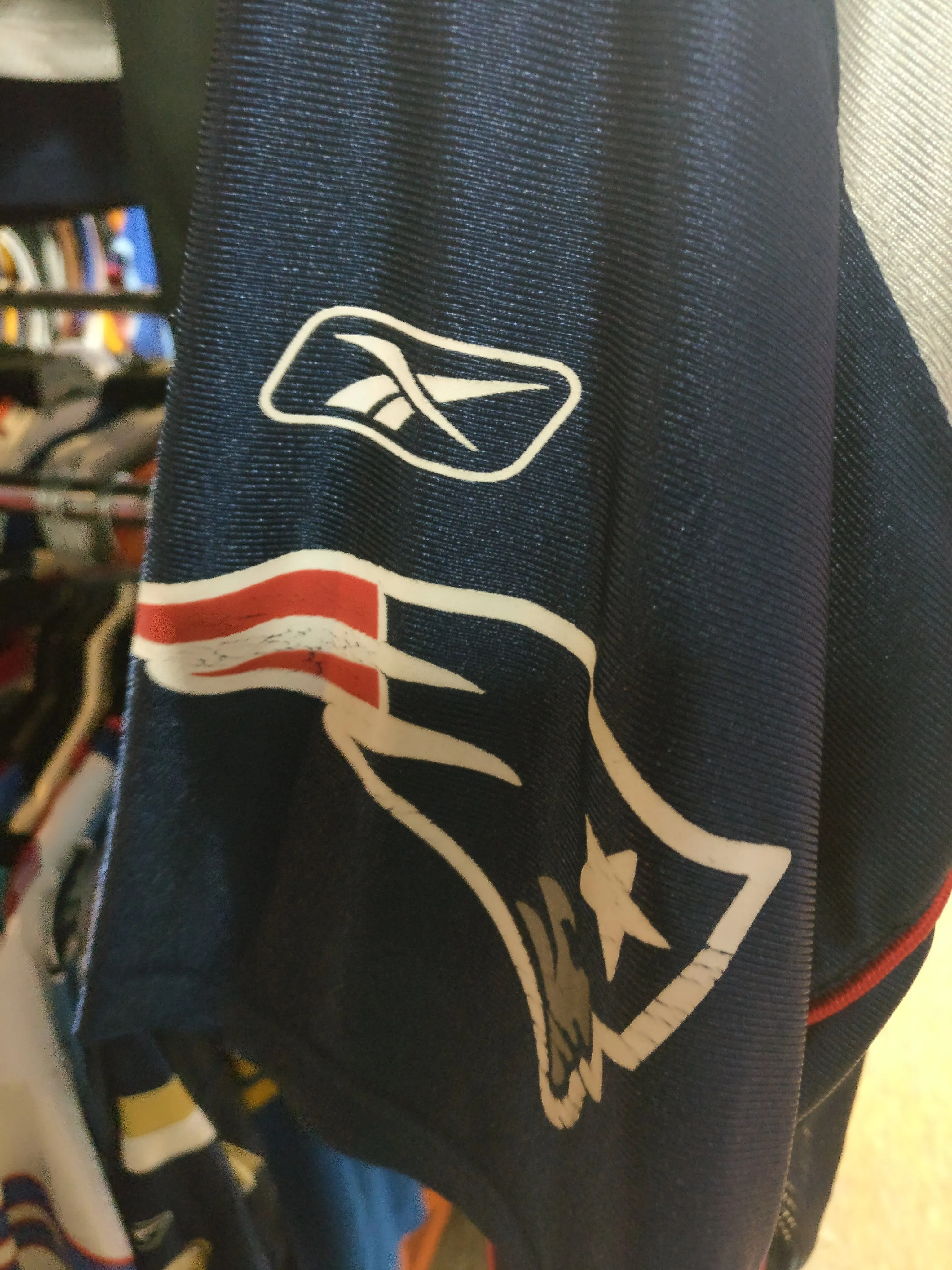 Vintage #81 RANDY MOSS New England Patriots NFL Reebok Jersey YL