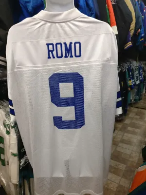 Vintage #9 TONY ROMO Dallas Cowboys NFL Reebok Jersey 2XL