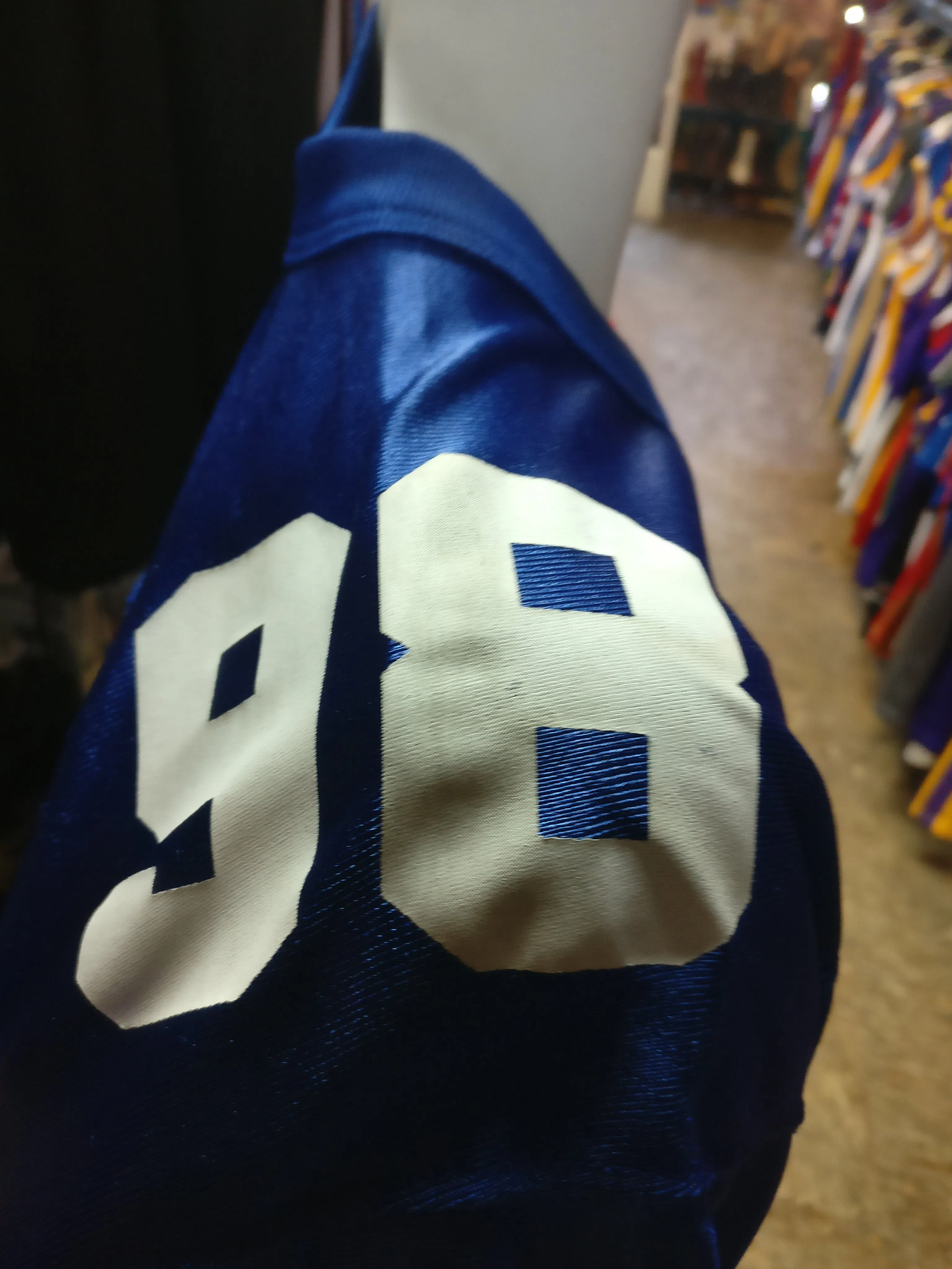 Vintage #98 JESSIE ARMSTEAD New York Giants NFL Nike Jersey YL