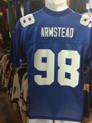 Vintage #98 JESSIE ARMSTEAD New York Giants NFL Nike Jersey YL