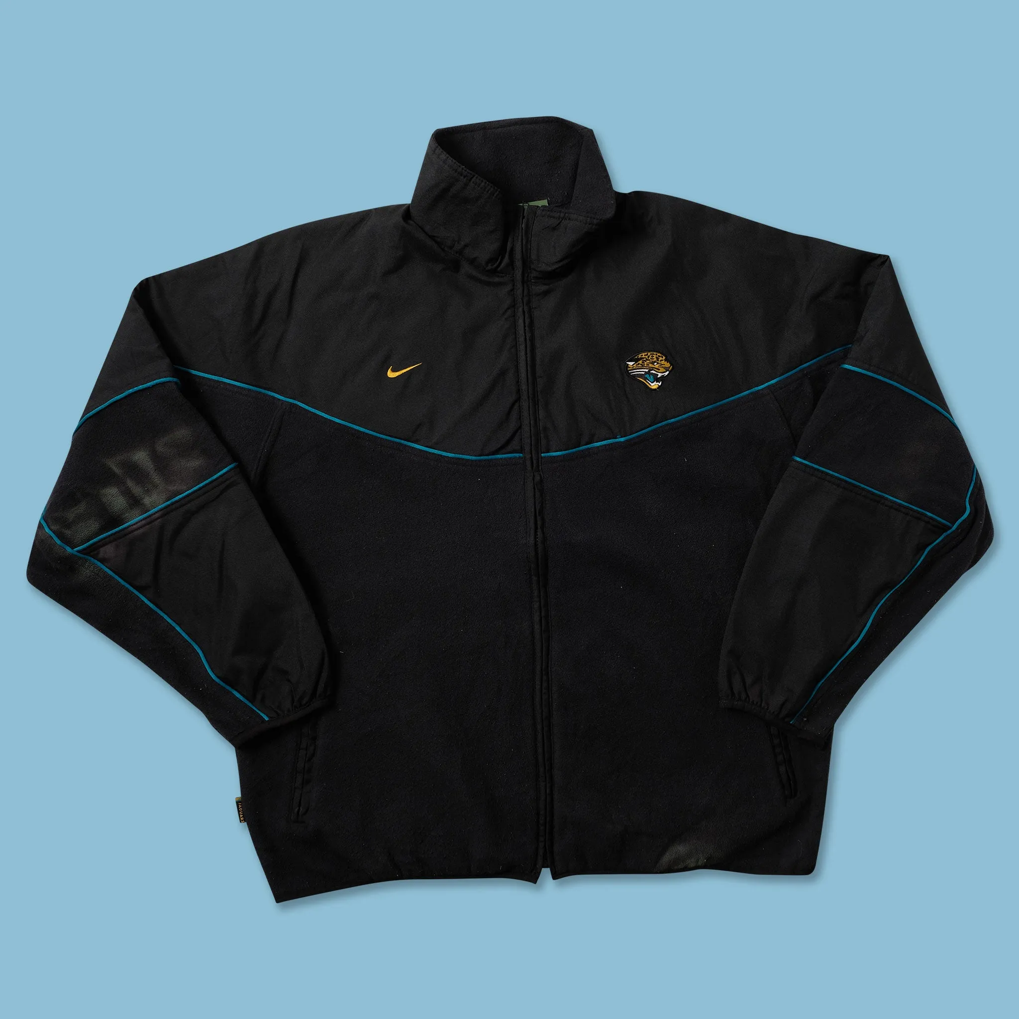 Vintage Nike Jacksonville Jaguars Fleece Jacket XLarge