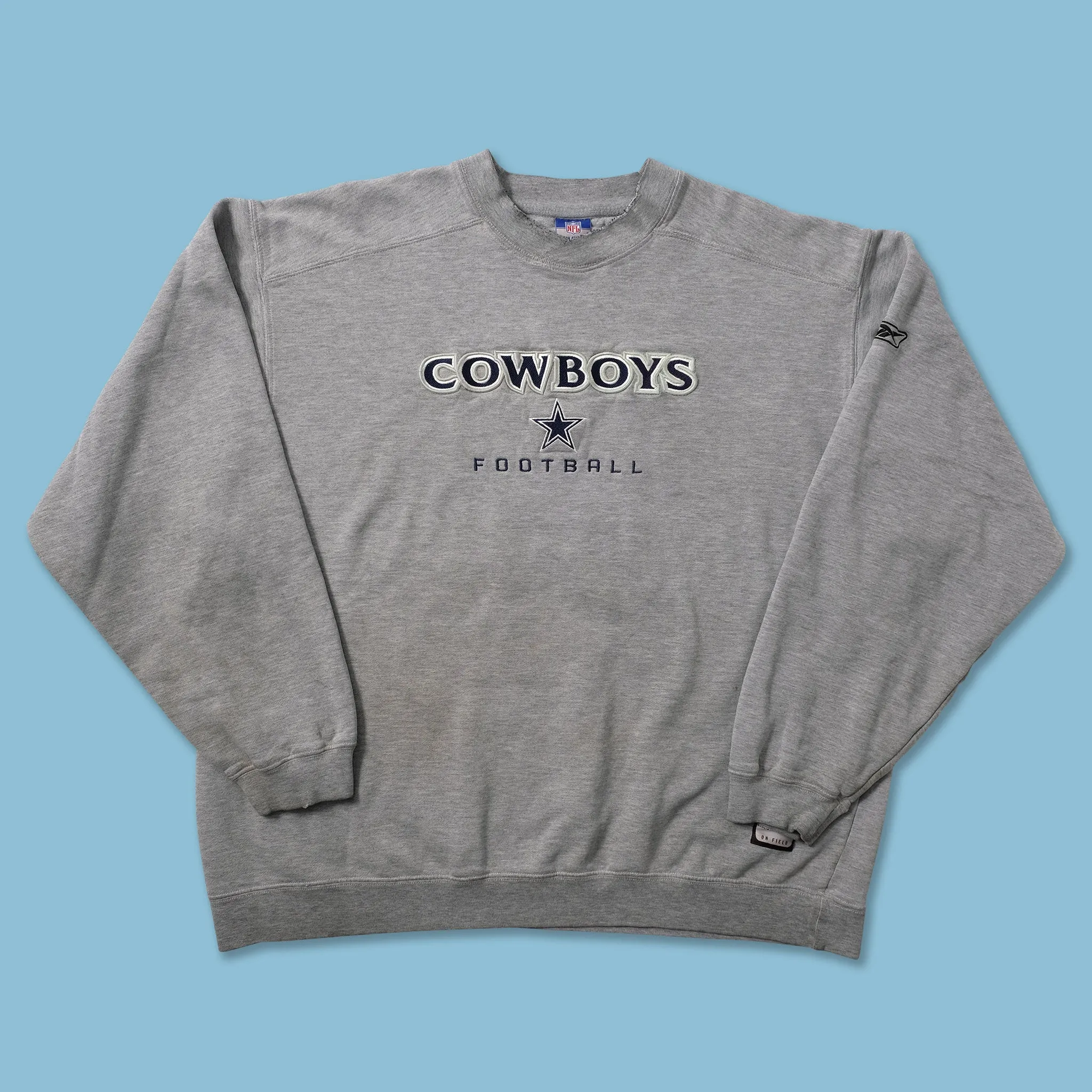 Vintage Reebok Dallas Cowboys Sweater XLarge