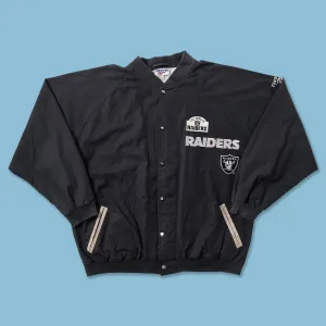 Vintage Reebok Los Angeles Raiders Varsity Jacket XLarge