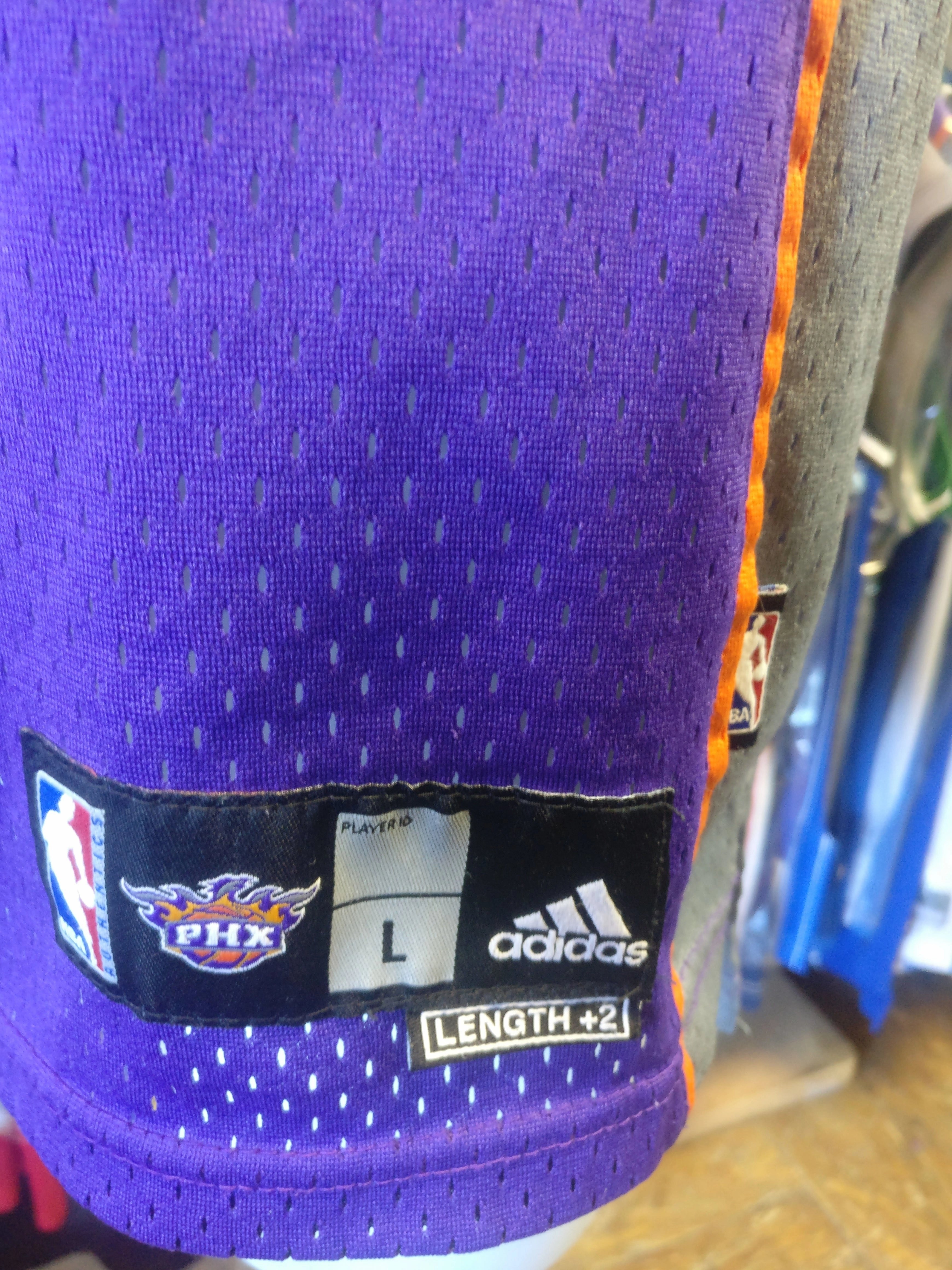 Vintage #13 STEVE NASH Phoenix Suns NBA Adidas Authentic Jersey YL