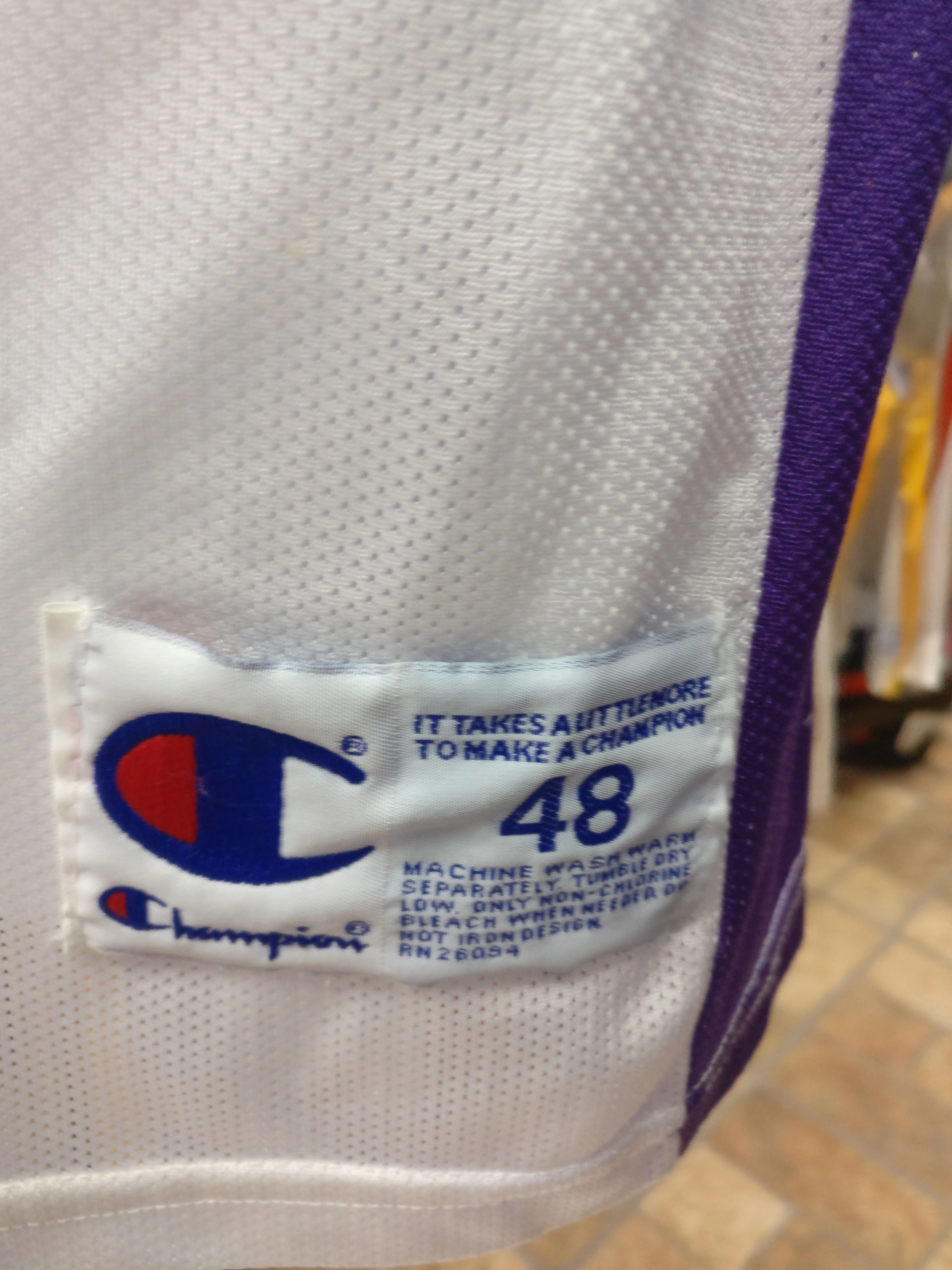 Vintage #15 VINCE CARTER Toronto Raptors NBA Champion Jersey 48