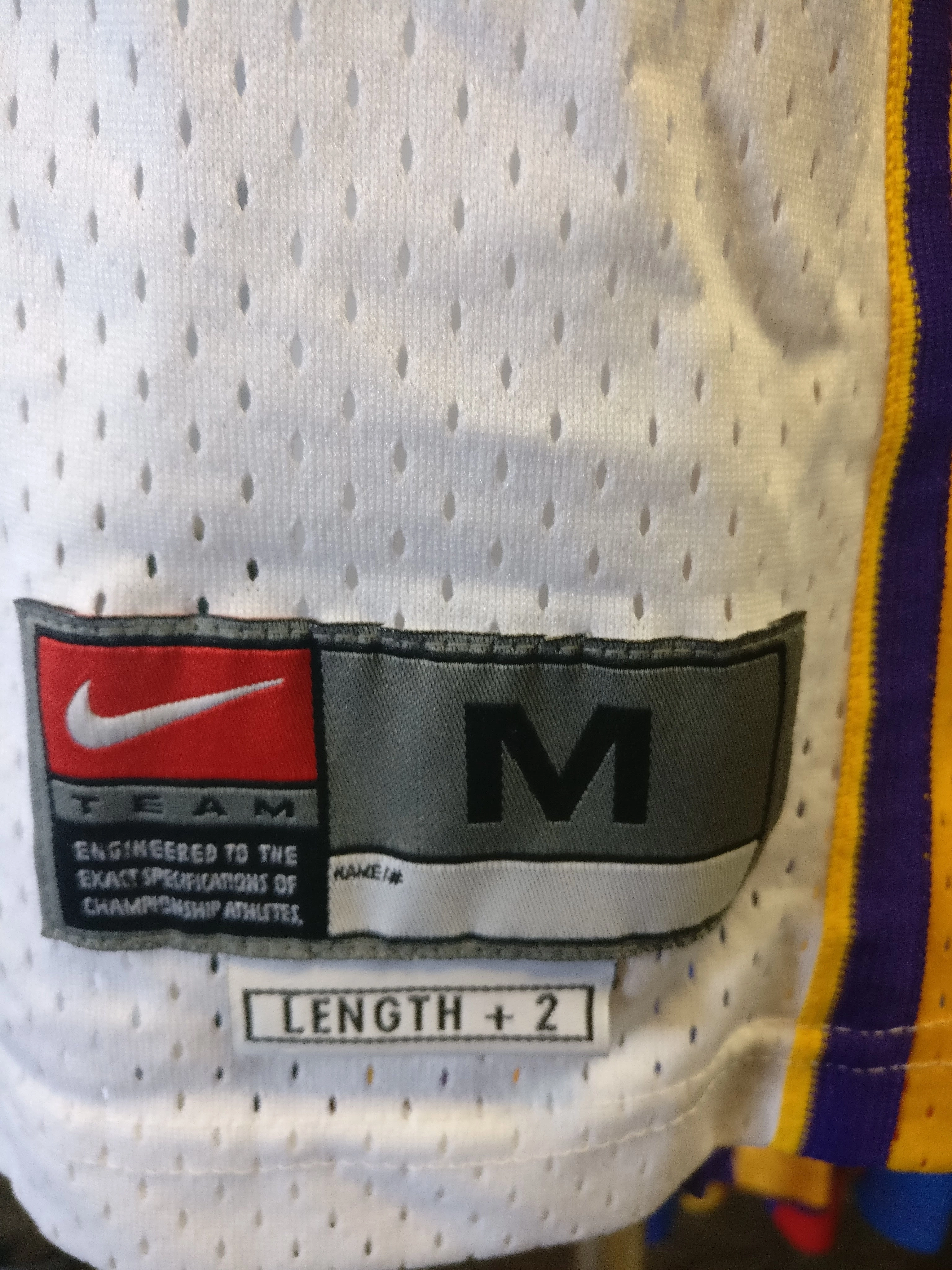 Vintage #20 GARY PAYTON Los Angeles Lakers NBA Nike Jersey M