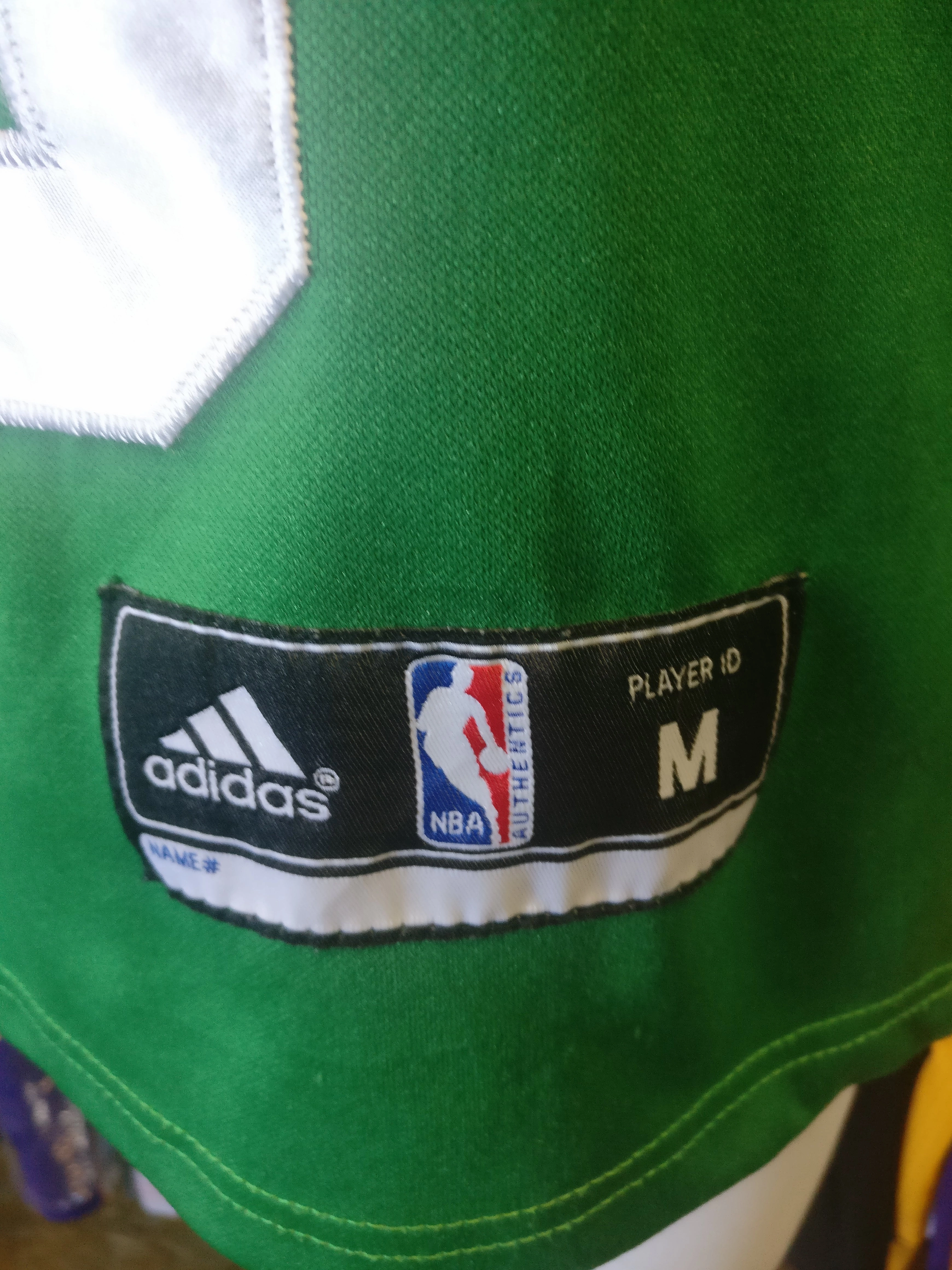 Vintage #20 RAY ALLEN Boston Celtics NBA Adidas Authentic Jersey YM