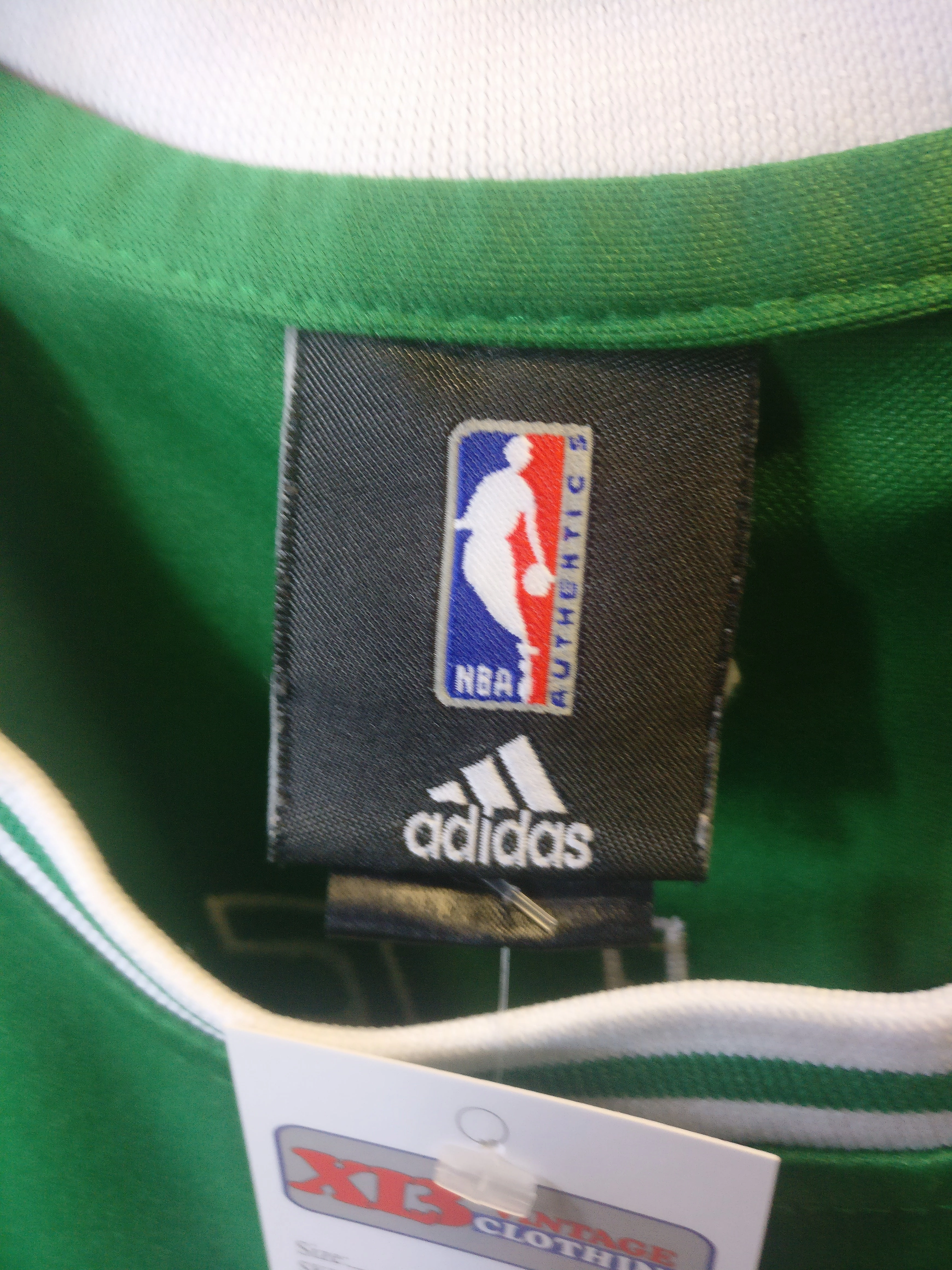 Vintage #20 RAY ALLEN Boston Celtics NBA Adidas Authentic Jersey YM