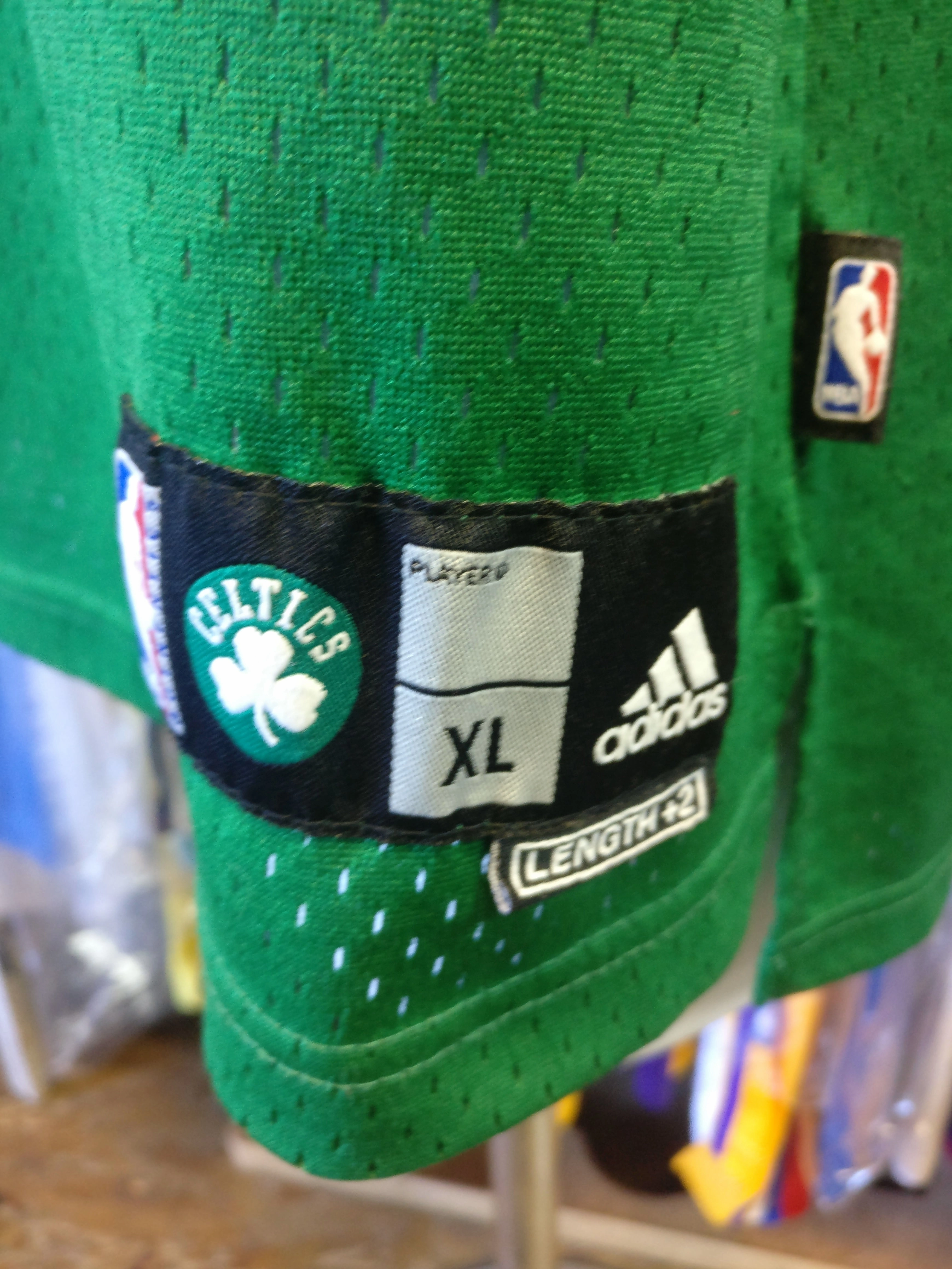 Vintage #20 RAY ALLEN Boston Celtics NBA Adidas Jersey YXL