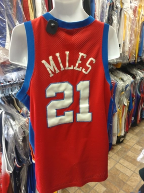 Vintage #21 DARIUS MILES Los Angeles Clippers NBA Nike Jersey L