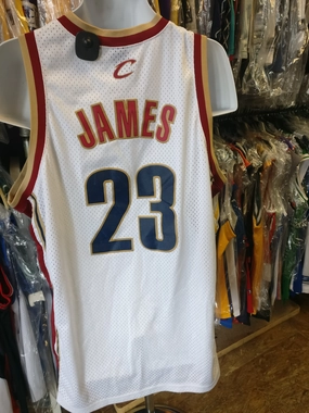 Vintage #23 LEBRON JAMES Cleveland Cavaliers NBA Nike Jersey XL