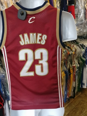 Vintage #23 LEBRON JAMES Cleveland Cavaliers NBA Nike Jersey YS