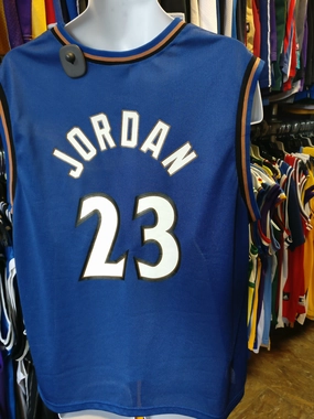 Vintage #23 MICHAEL JORDAN Washington Wizards NBA Champion Jersey 40