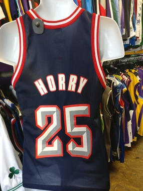 Vintage #25 ROBERT HORRY Houston Rockets NBA Champion Jersey 36