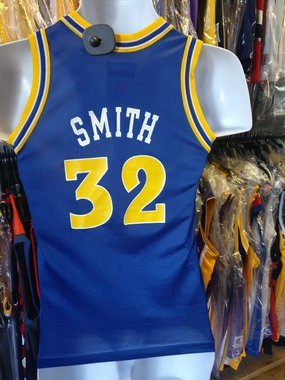 Vintage #32 JOE SMITH Golden State Warriors NBA Champion Jersey 10-12