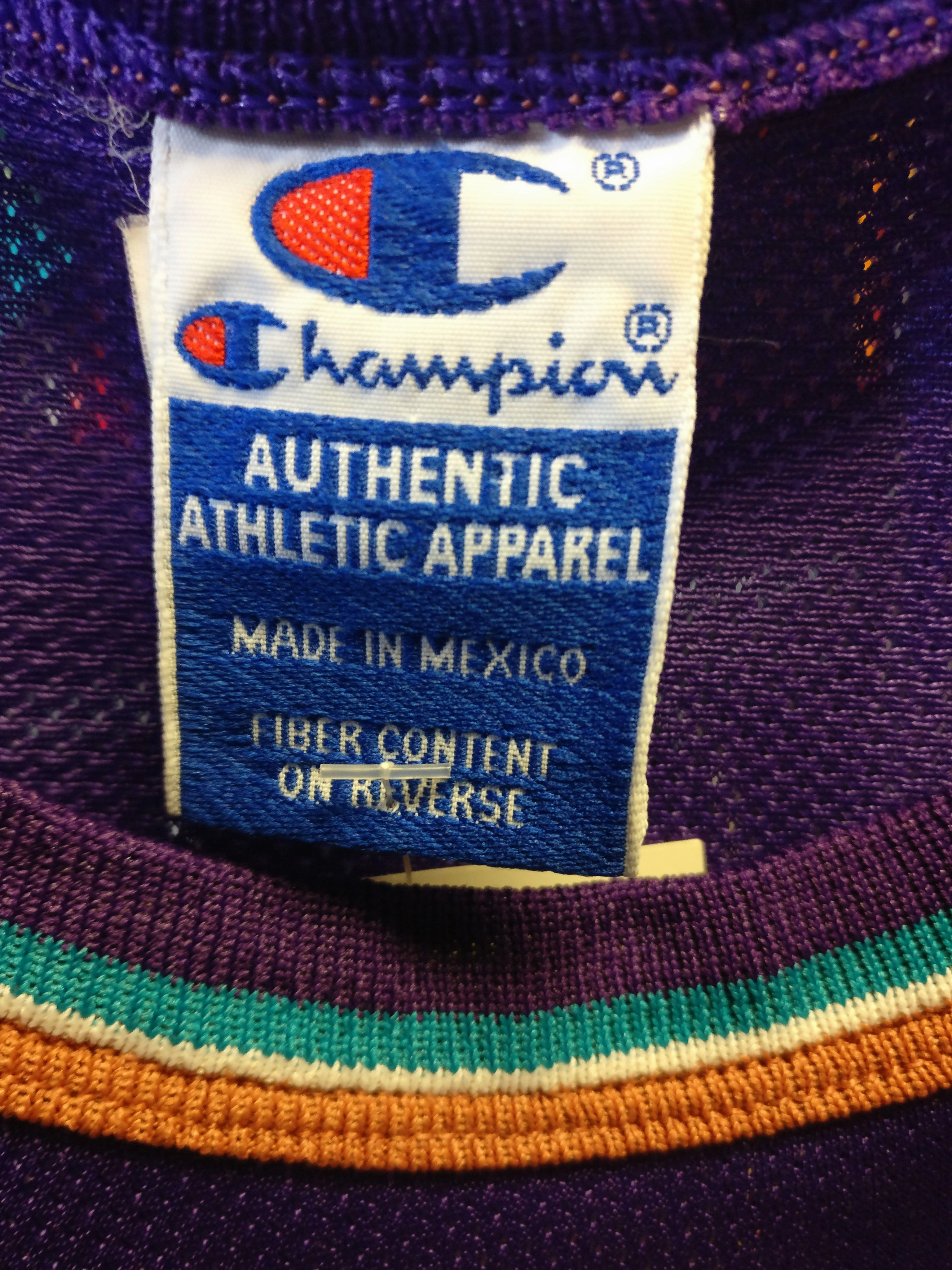 Vintage #32 KARL MALONE Utah Jazz NBA Champion Jersey 18-20