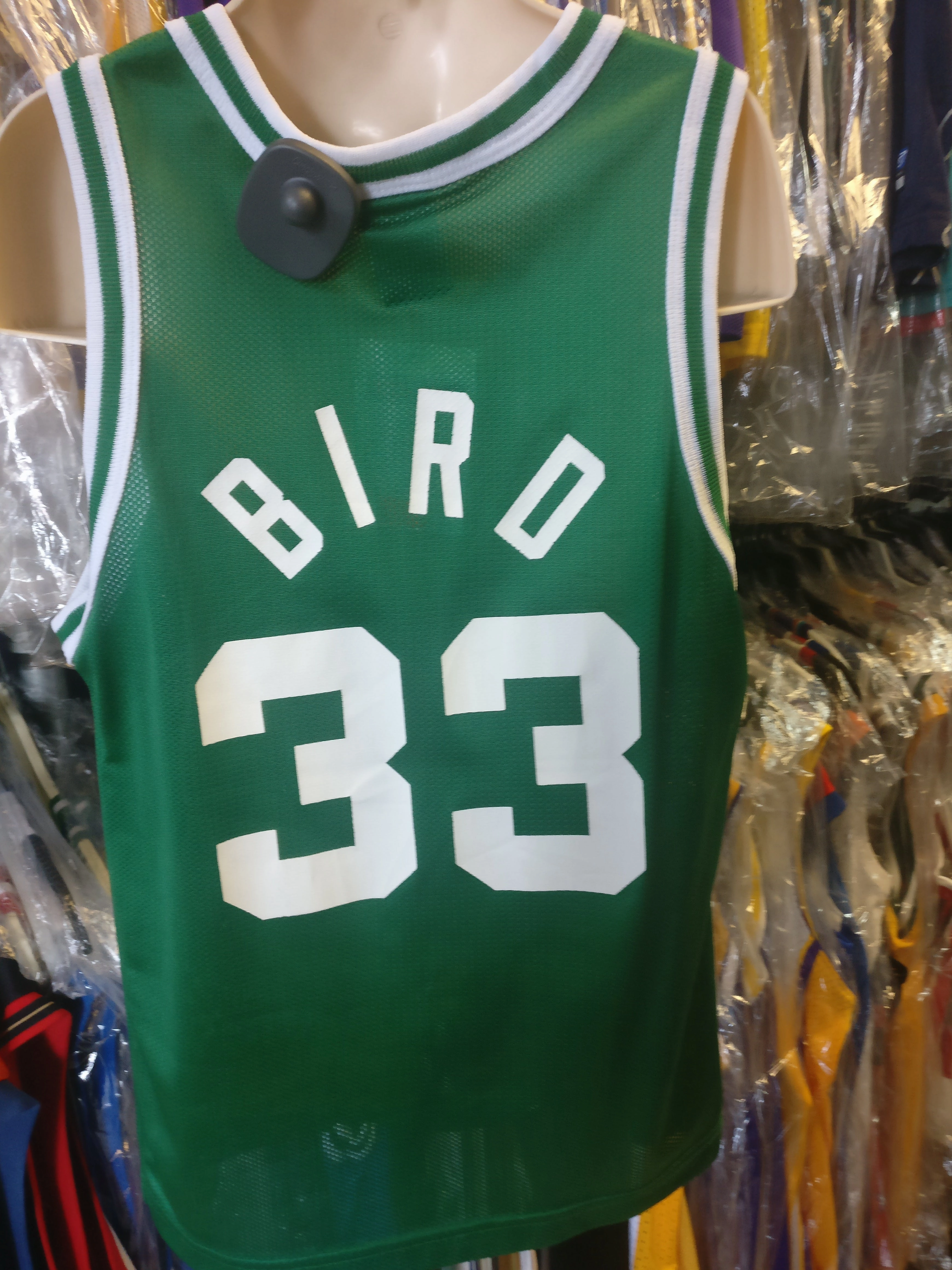 Vintage #33 LARRY BIRD Boston Celtics NBA Champion Jersey 6-8