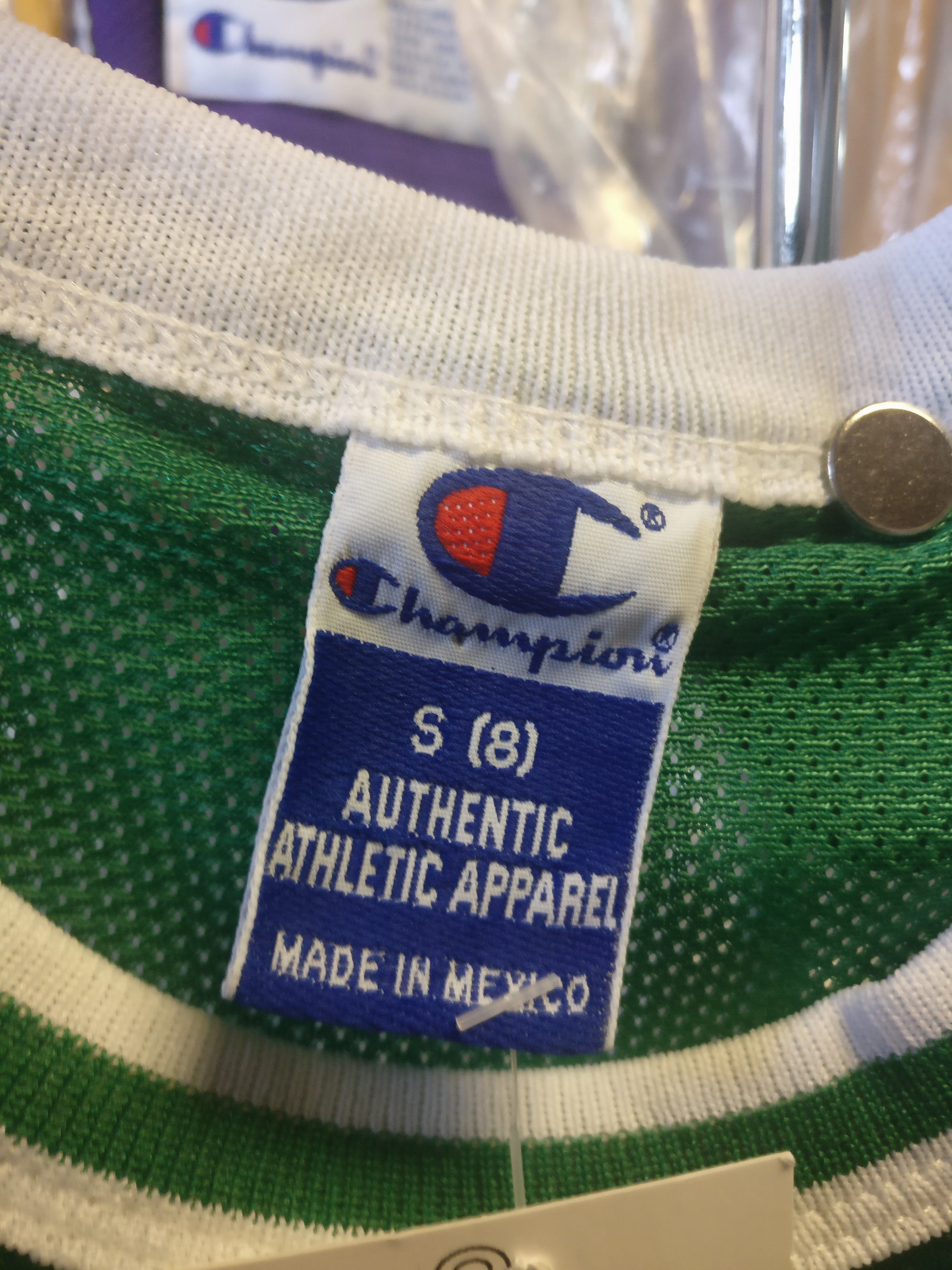 Vintage #33 LARRY BIRD Boston Celtics NBA Champion Jersey 6-8