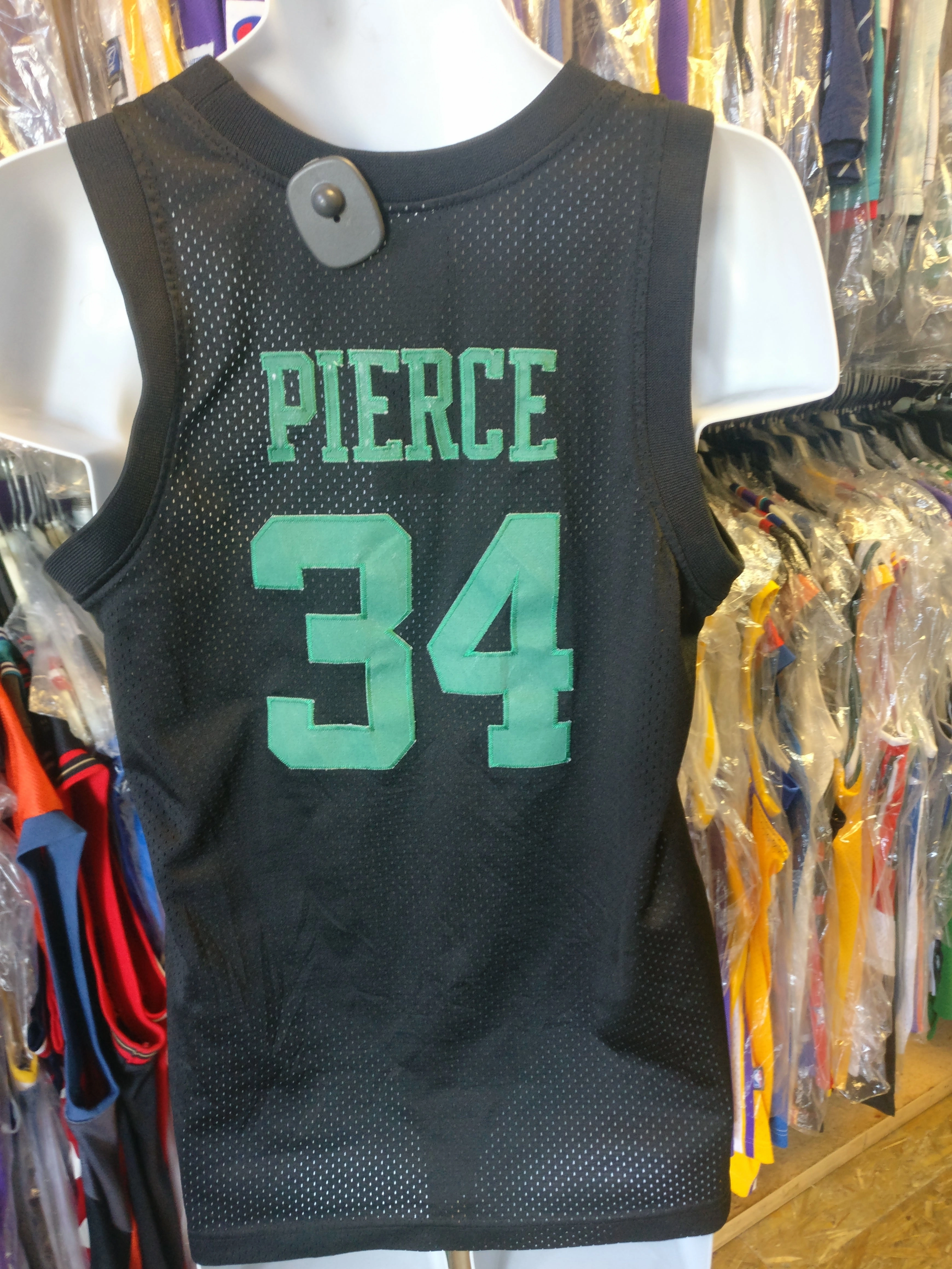 Vintage #34 PAUL PIERCE Boston Celtics NBA Nike Jersey YL