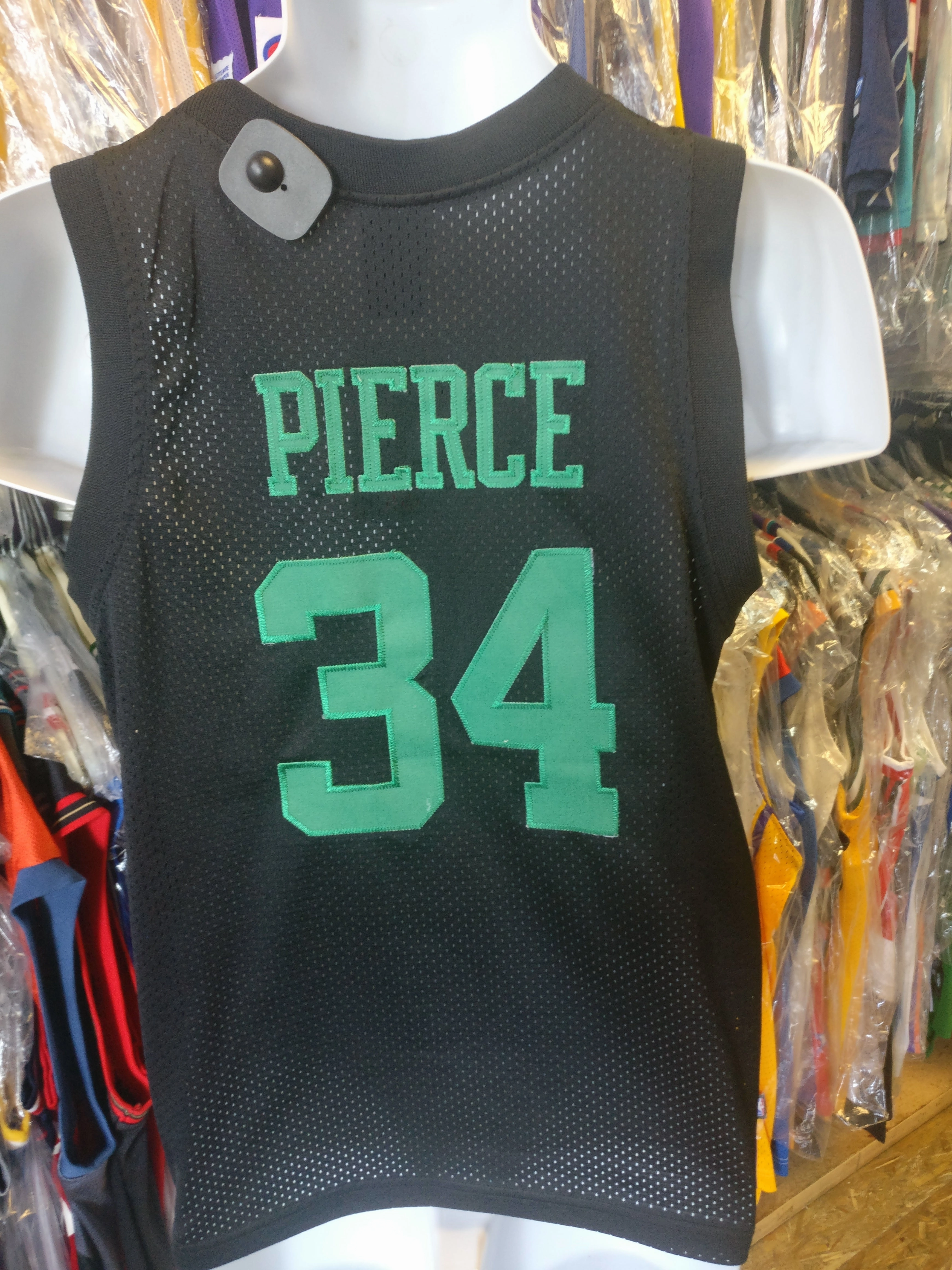 Vintage #34 PAUL PIERCE Boston Celtics NBA Nike Jersey YM