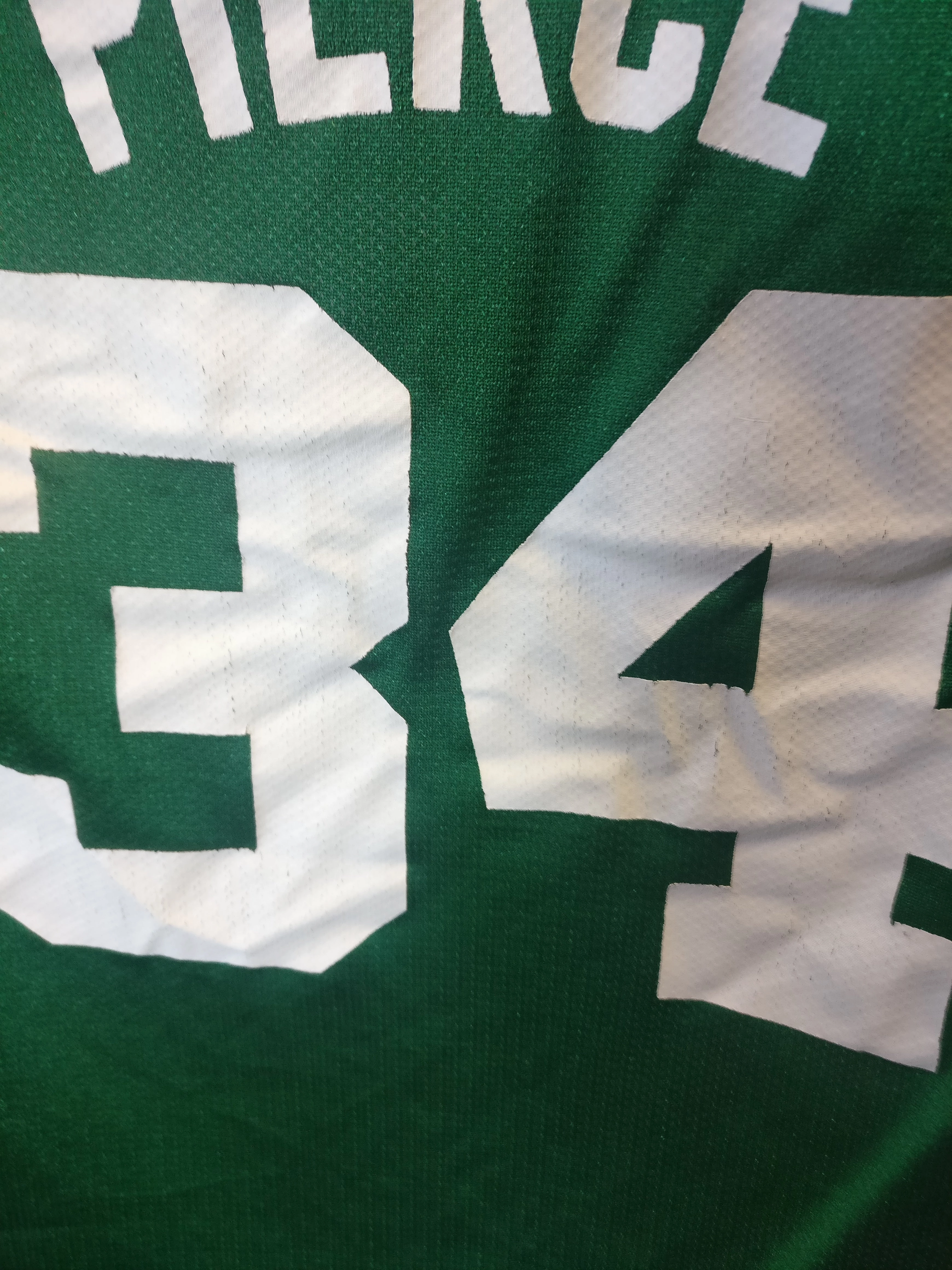Vintage #34 PAUL PIERCE Boston Celtics NBA Reebok Jersey YL