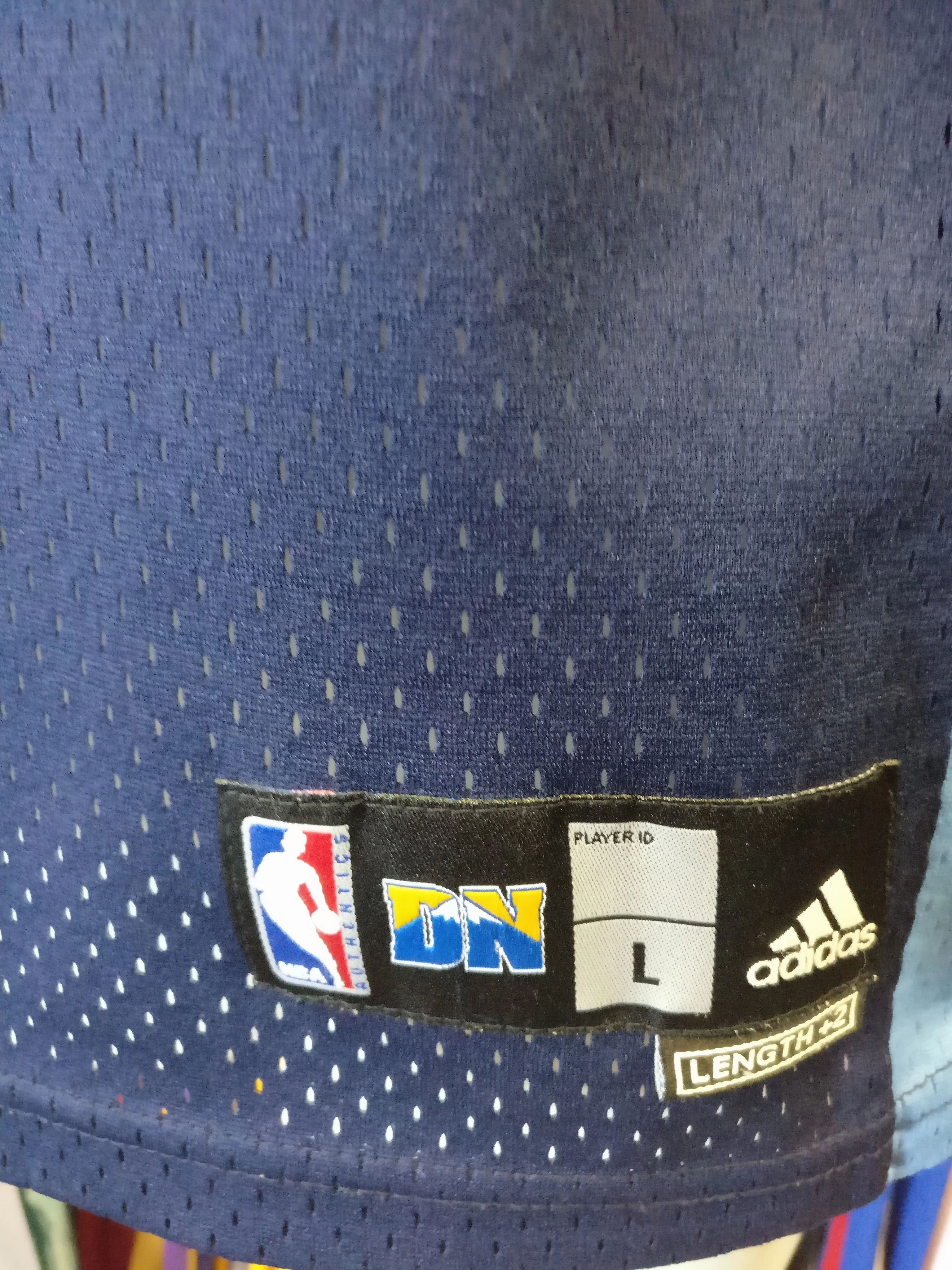 Vintage #3 ALLEN IVERSON Denver Nuggets NBA Adidas Authentic Jersey YL