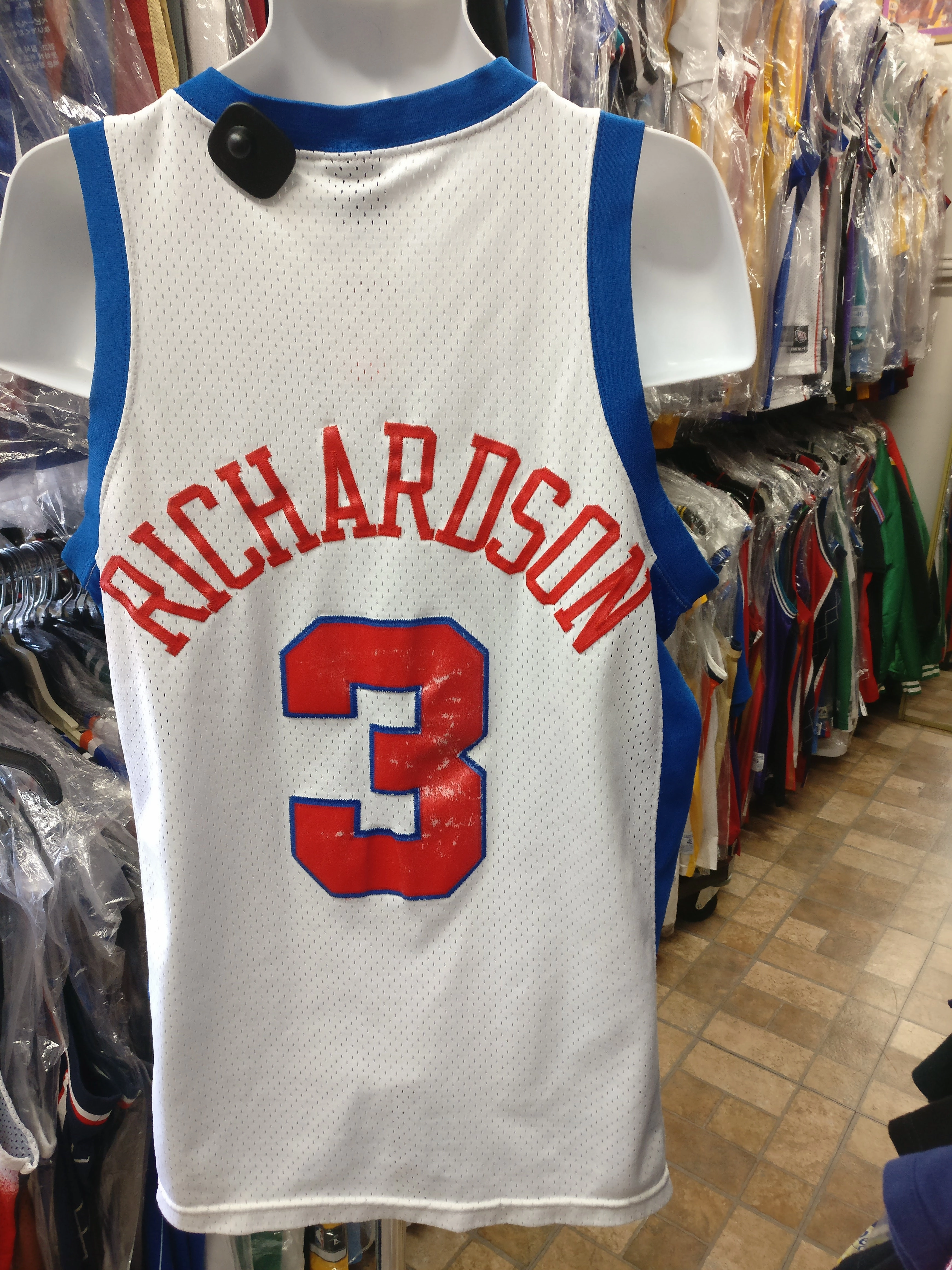 Vintage #3 QUENTIN RICHARDSON Los Angeles Clippers NBA Nike Jersey M