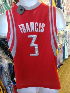 Vintage #3 STEVE FRANCIS Houston Rockets NBA Nike Jersey YM