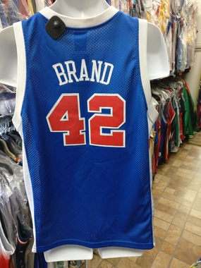 Vintage #42 ELTON BRAND Los Angeles Clippers NBA Nike Jersey YXL