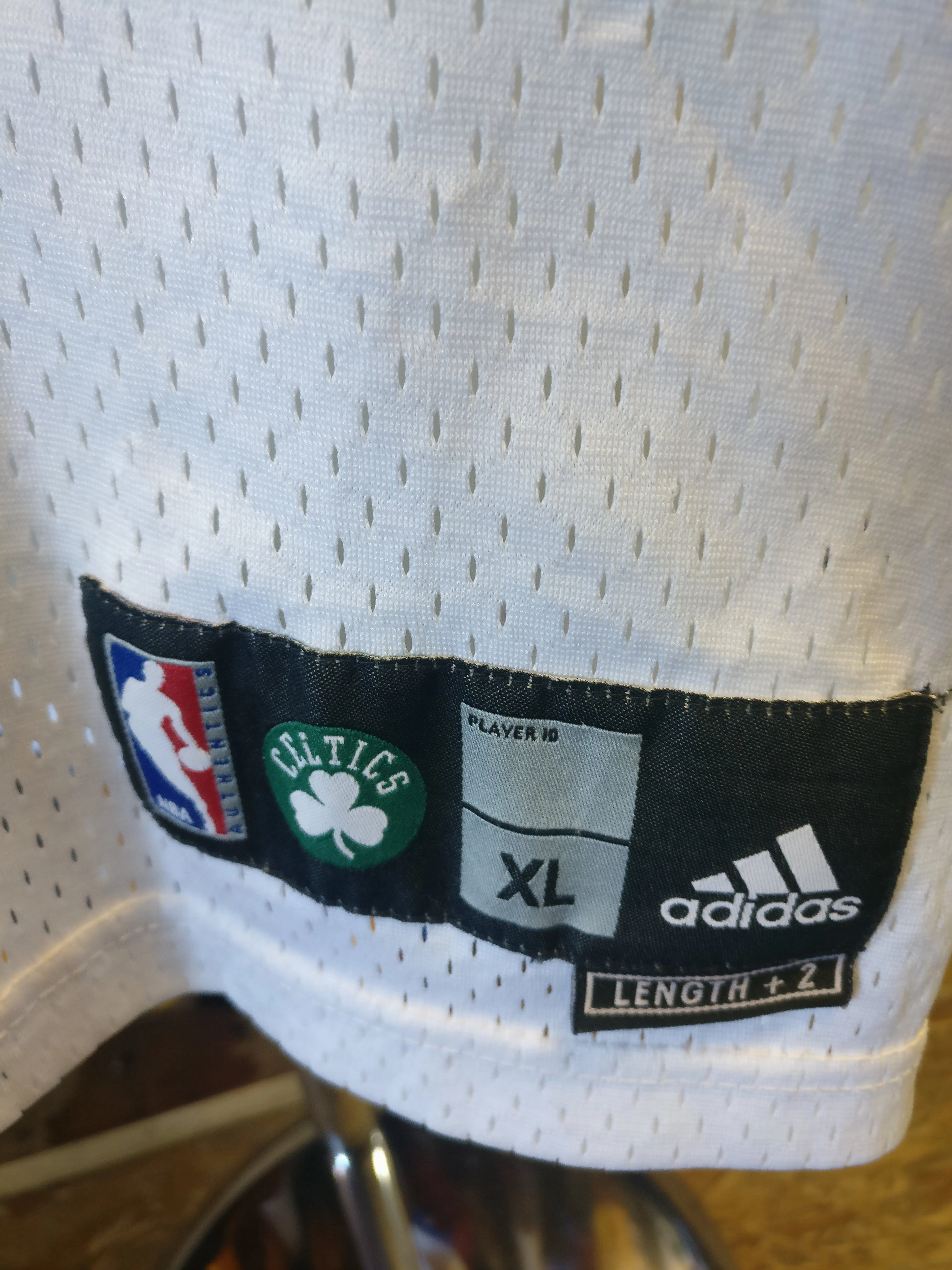 Vintage #5 KEVIN GARNETT Boston Celtics NBA Adidas Authentic Jersey XL