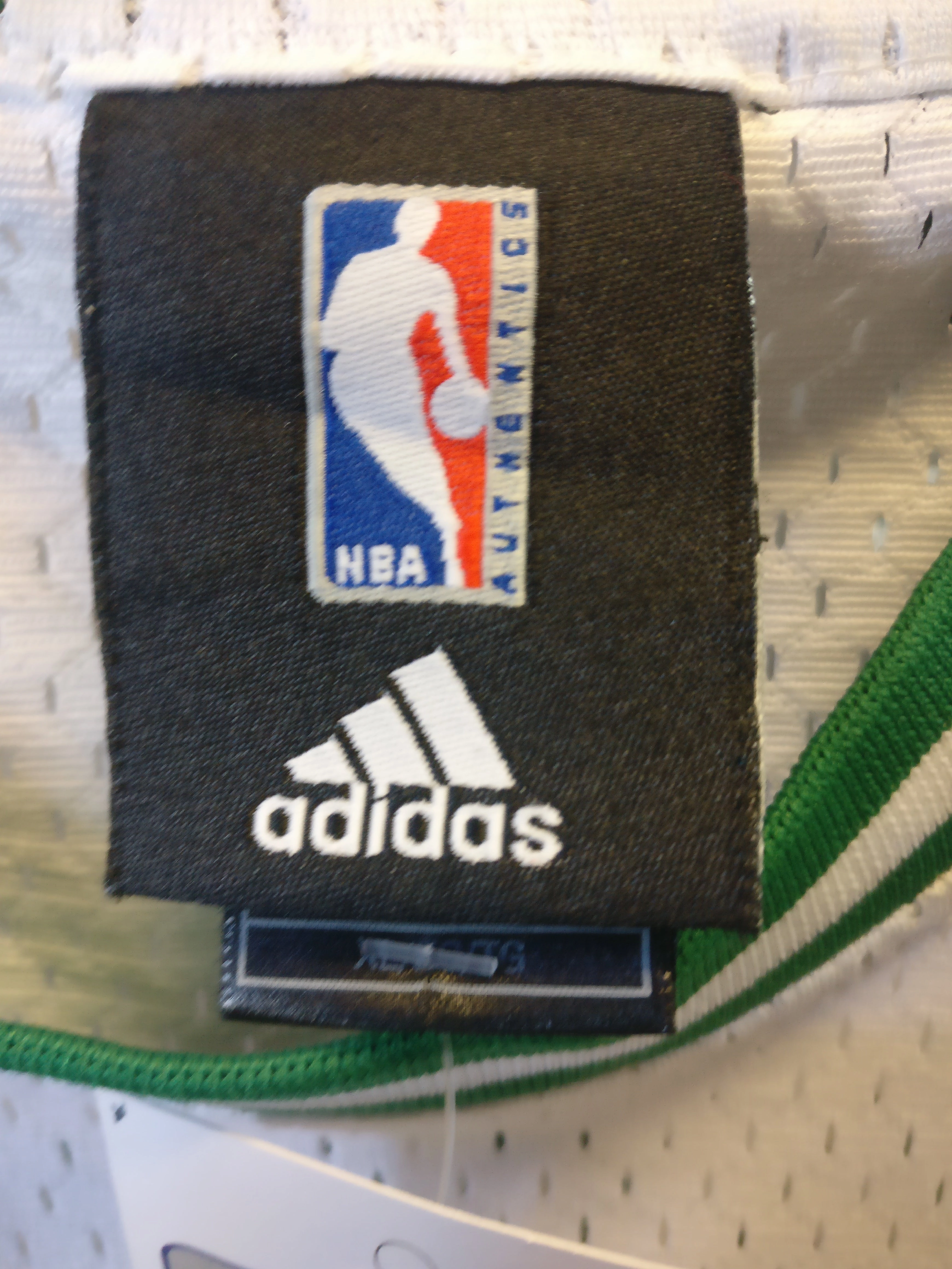Vintage #5 KEVIN GARNETT Boston Celtics NBA Adidas Authentic Jersey XL