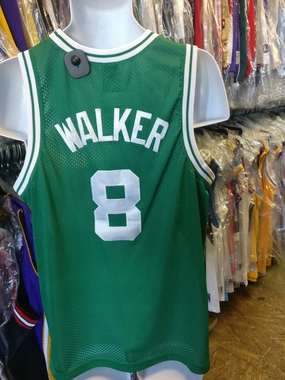 Vintage #8 ANTOINE WALKER Boston Celtics NBA Nike Jersey YXL