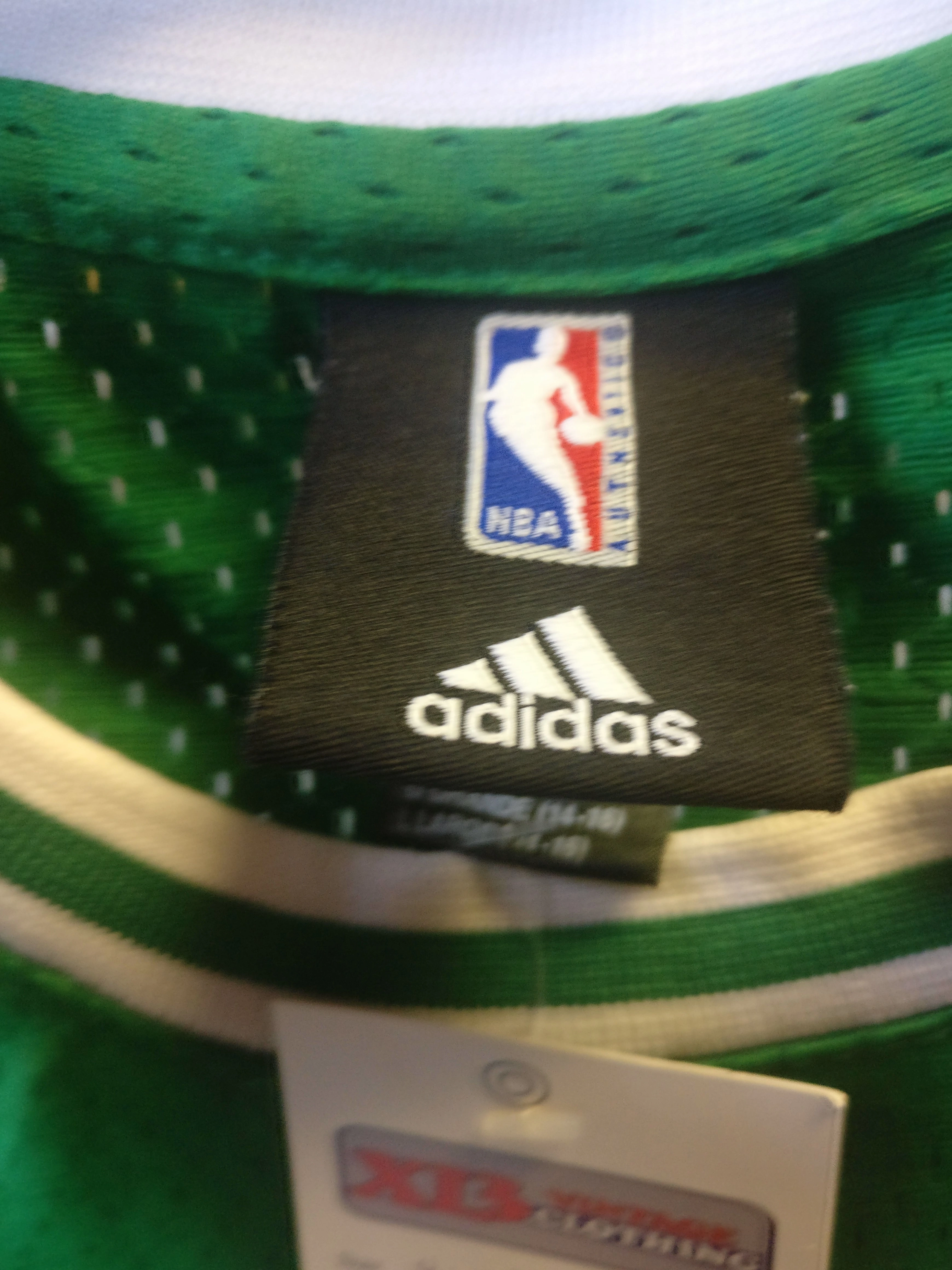 Vintage #9 RAJON RONDO Boston Celtics NBA Adidas Authentic Jersey YL