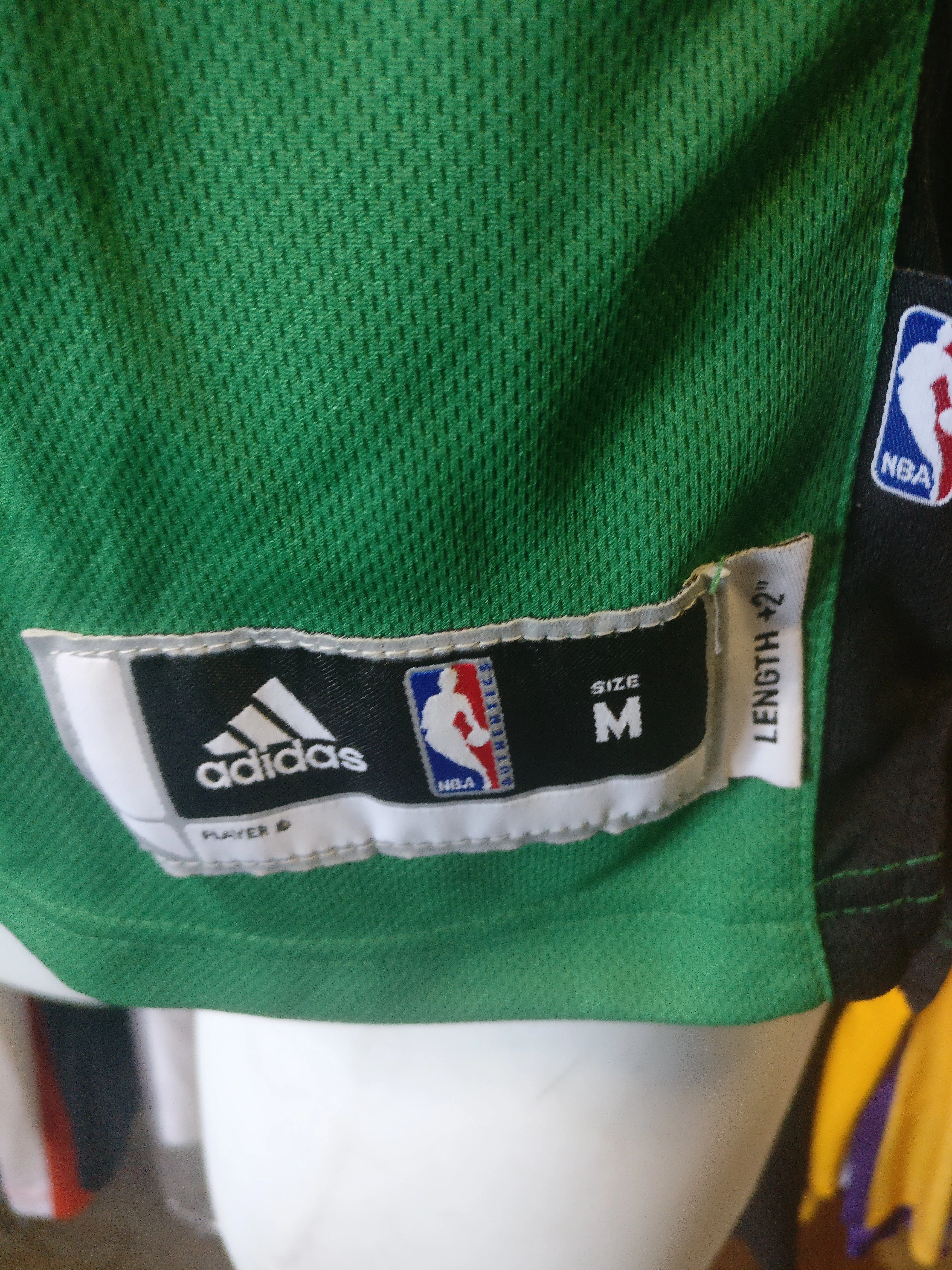 Vintage #9 RAJON RONDO Boston Celtics NBA Adidas Authentic Jersey YM