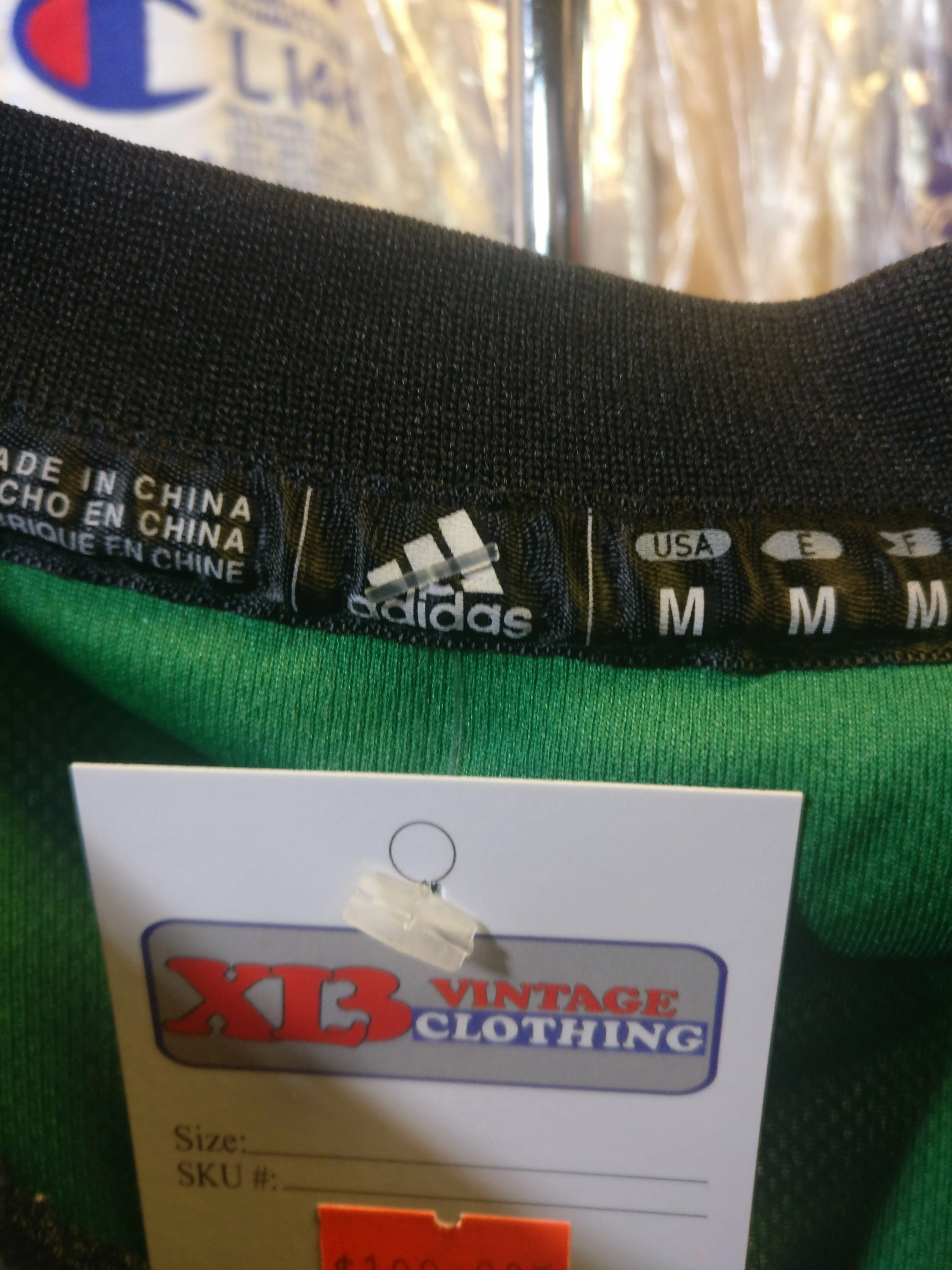 Vintage #9 RAJON RONDO Boston Celtics NBA Adidas Authentic Jersey YM