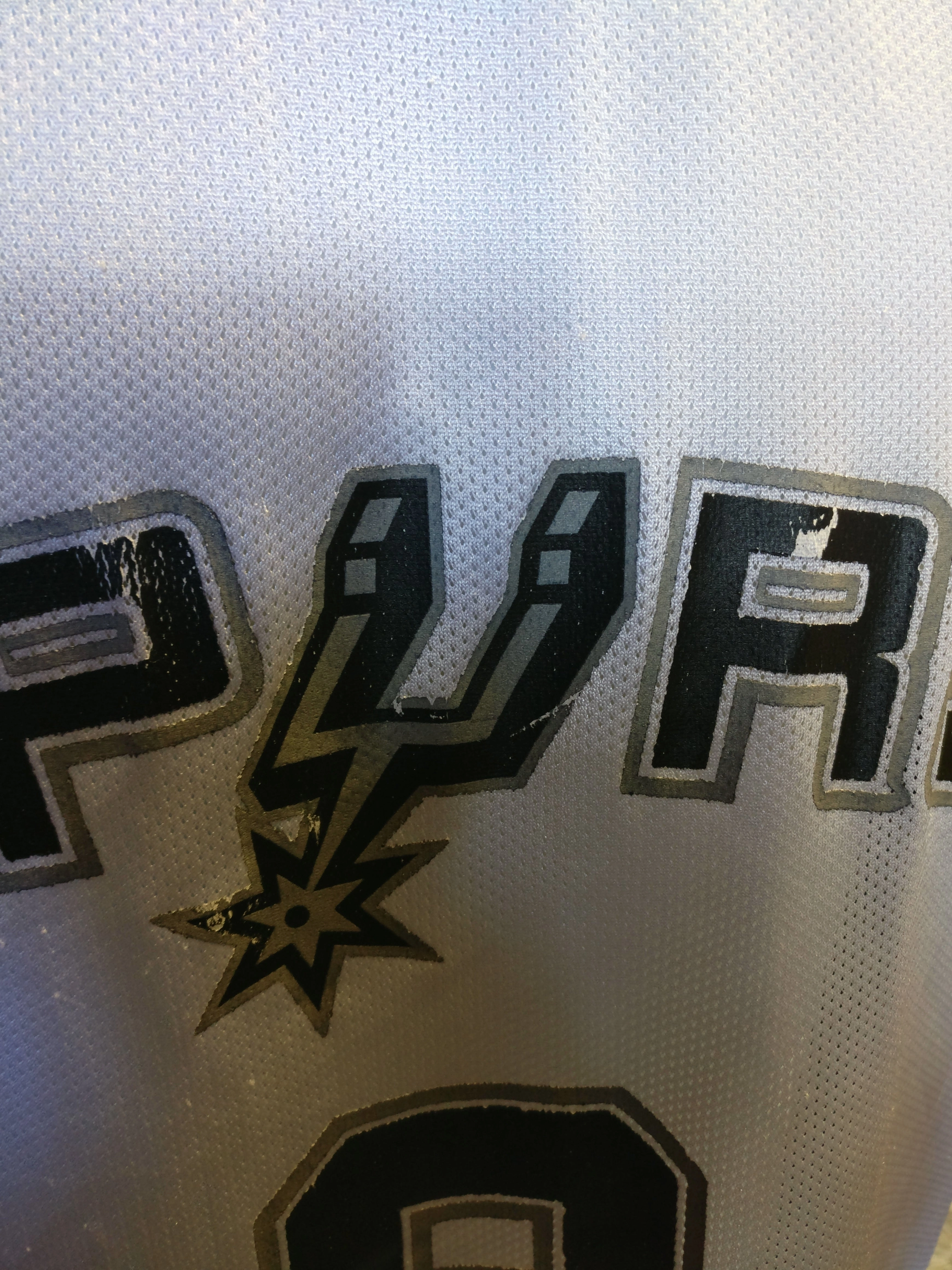Vintage #9 TONY PARKER San Antonio Spurs NBA Reebok Jersey M