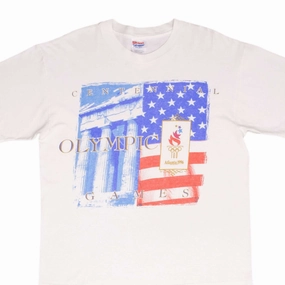 VINTAGE ATLANTA CENTENNIAL OLYMPIC GAMES 1996 TEE SHIRT SIZE LARGE