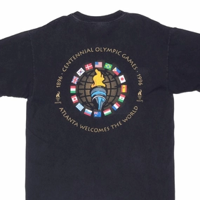 VINTAGE ATLANTA OLYMPIC GAMES TEE SHIRT 1996 LARGE