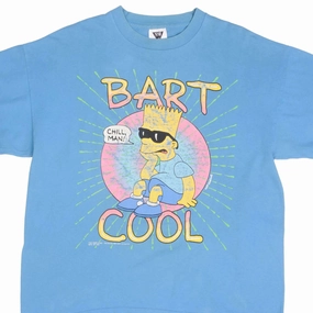 VINTAGE BART SIMPSON COOL TEE SHIRT 1991 SIZE XL MADE IN USA
