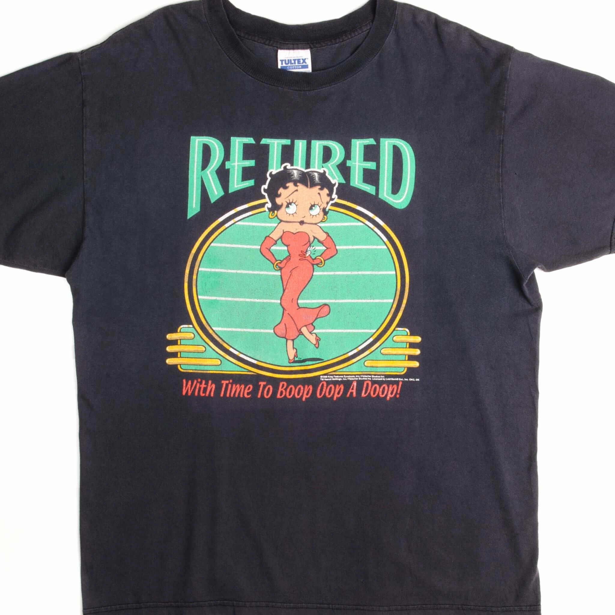 VINTAGE BETTY BOOP TEE SHIRT 1989 SIZE LARGE
