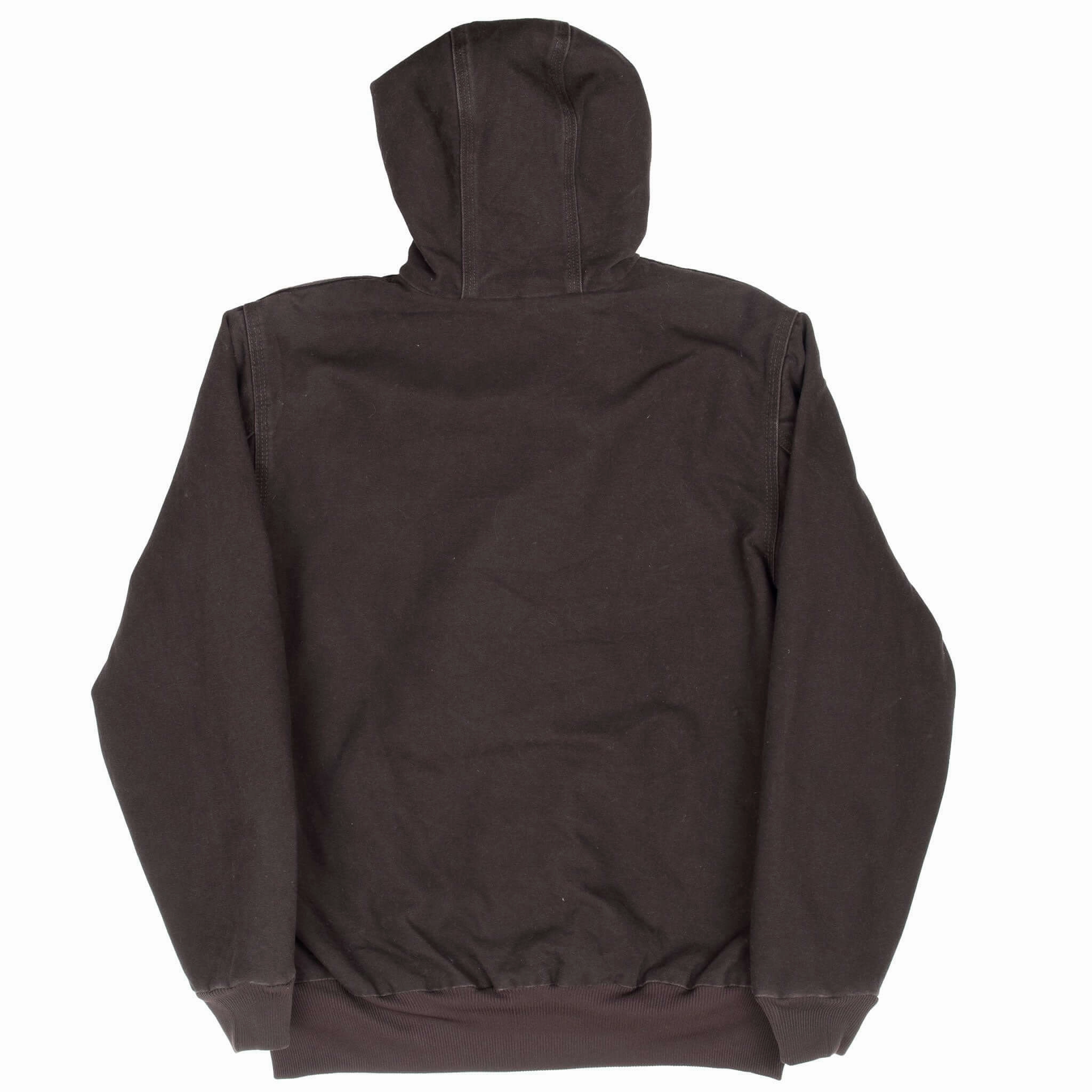 VINTAGE CARHARTT DARK BROWN WJ130DKB ACTIVE JACKET WOMAN MEDIUM