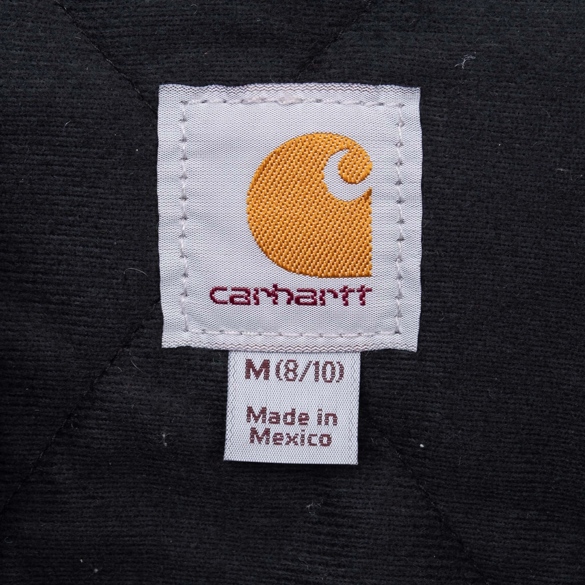 VINTAGE CARHARTT DARK BROWN WJ130DKB ACTIVE JACKET WOMAN MEDIUM