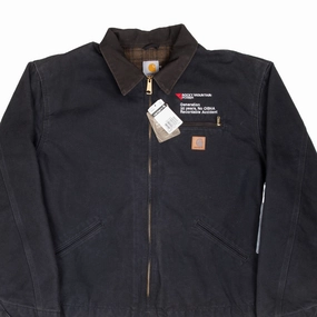 VINTAGE CARHARTT DETROIT J97 BLANKET LINED JACKET 2000S 2XL TALL NOS